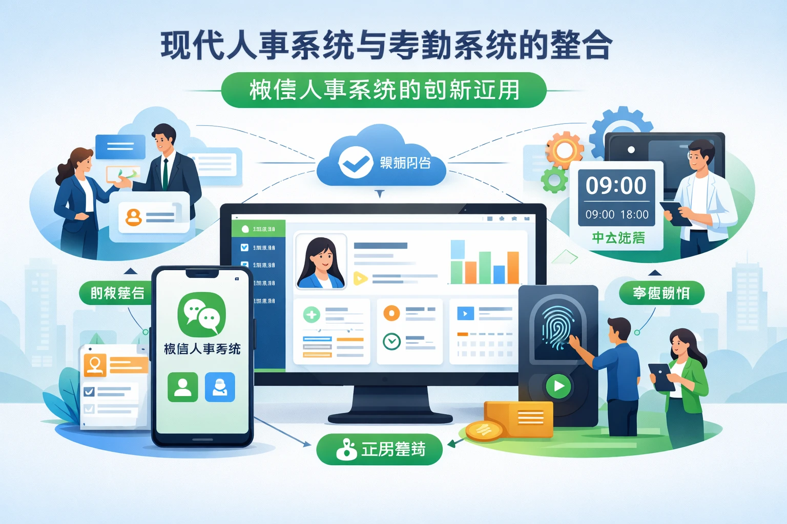 现代人事系统与考勤系统的整合：微信人事系统的创新应用