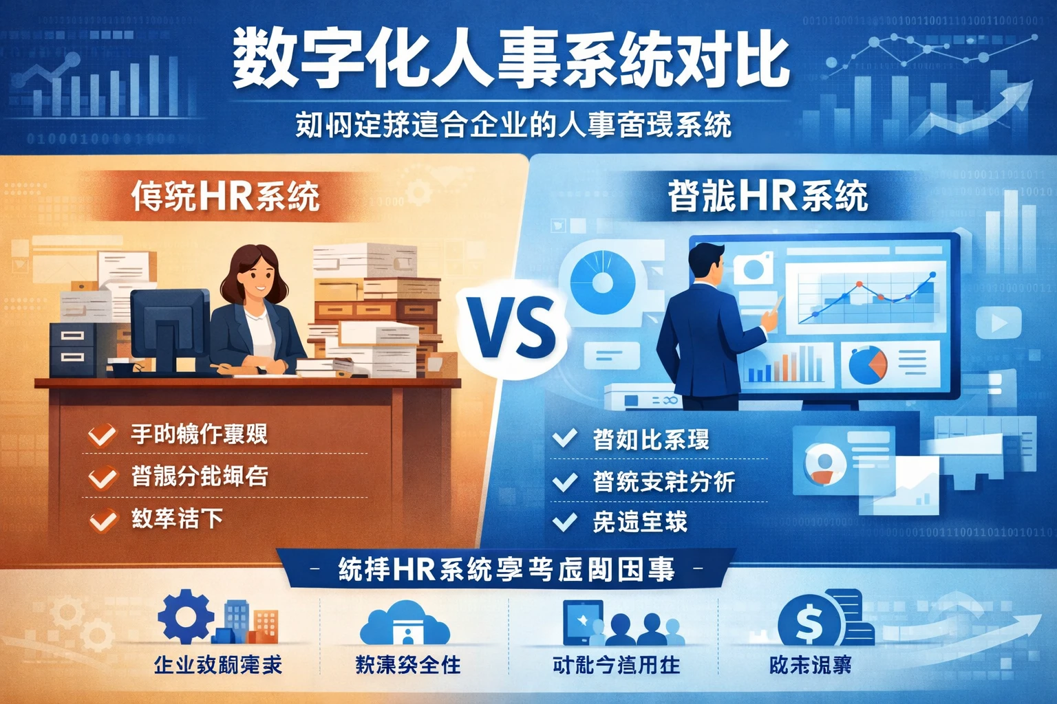 数字化人事系统对比：如何选择适合企业的人事管理系统
