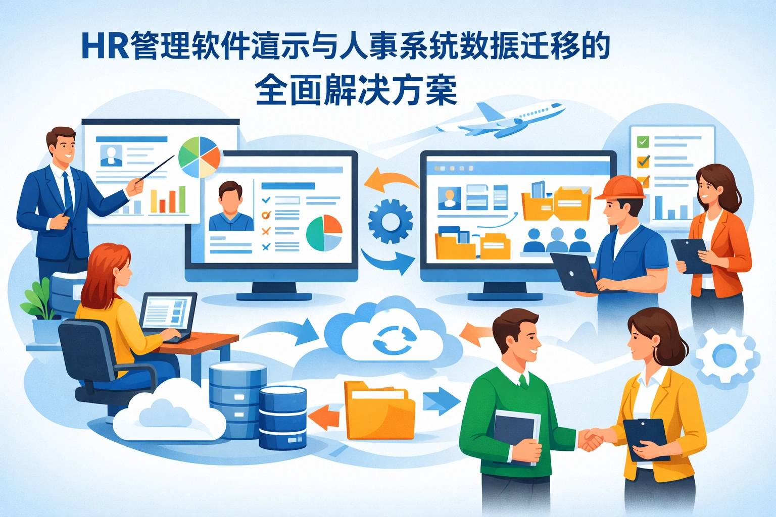 HR管理软件演示与人事系统数据迁移的全面解决方案