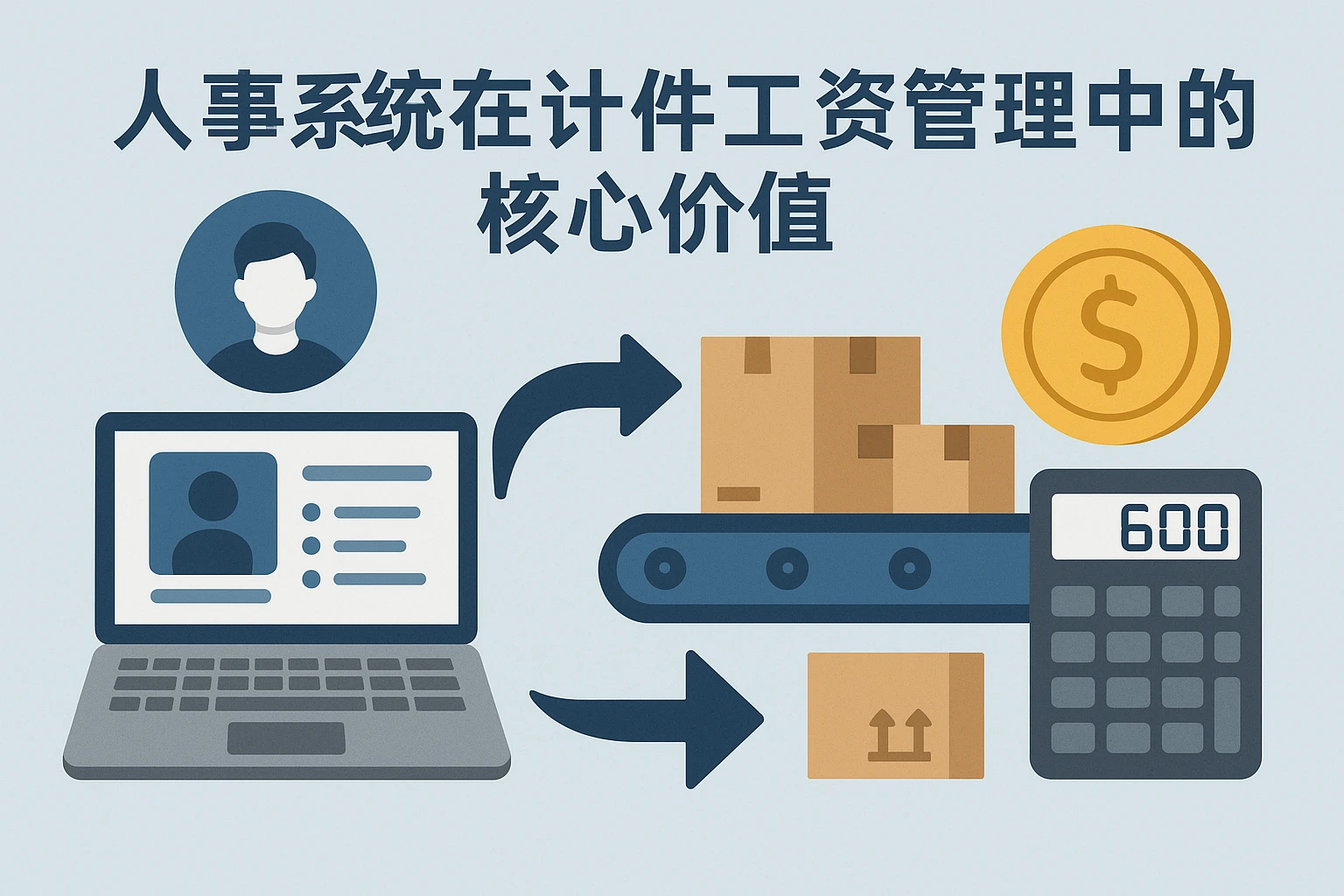 人事系统在计件工资管理中的核心价值