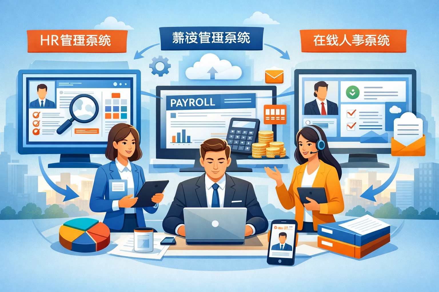优化企业人力资源管理:人力资源系统、薪资管理系统与在线人事系统的综合应用