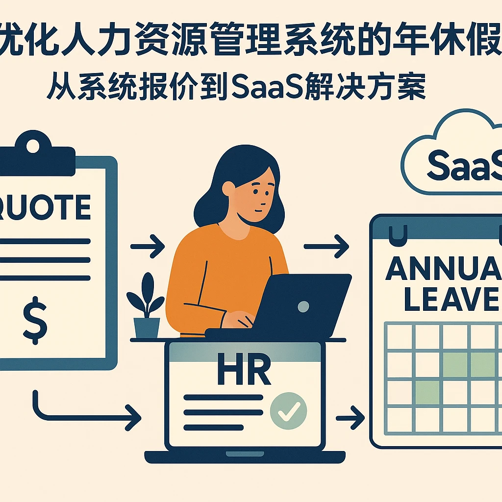 优化人力资源管理系统的年休假管理：从系统报价到SaaS解决方案