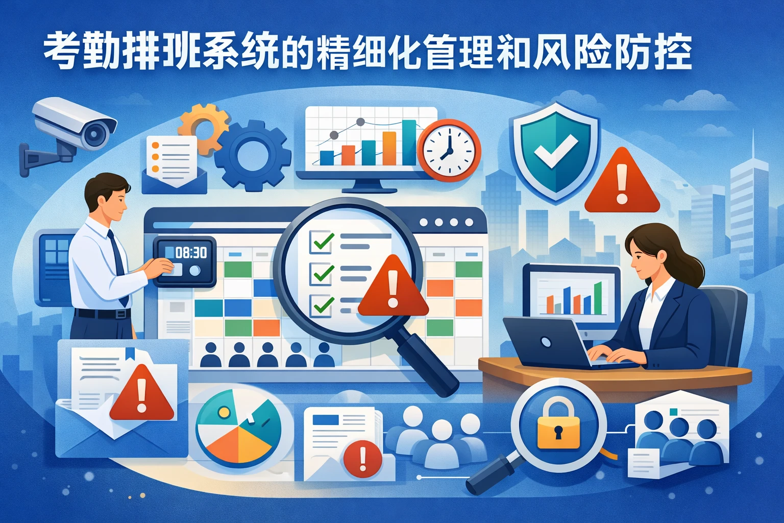 考勤排班系统的精细化管理和风险防控