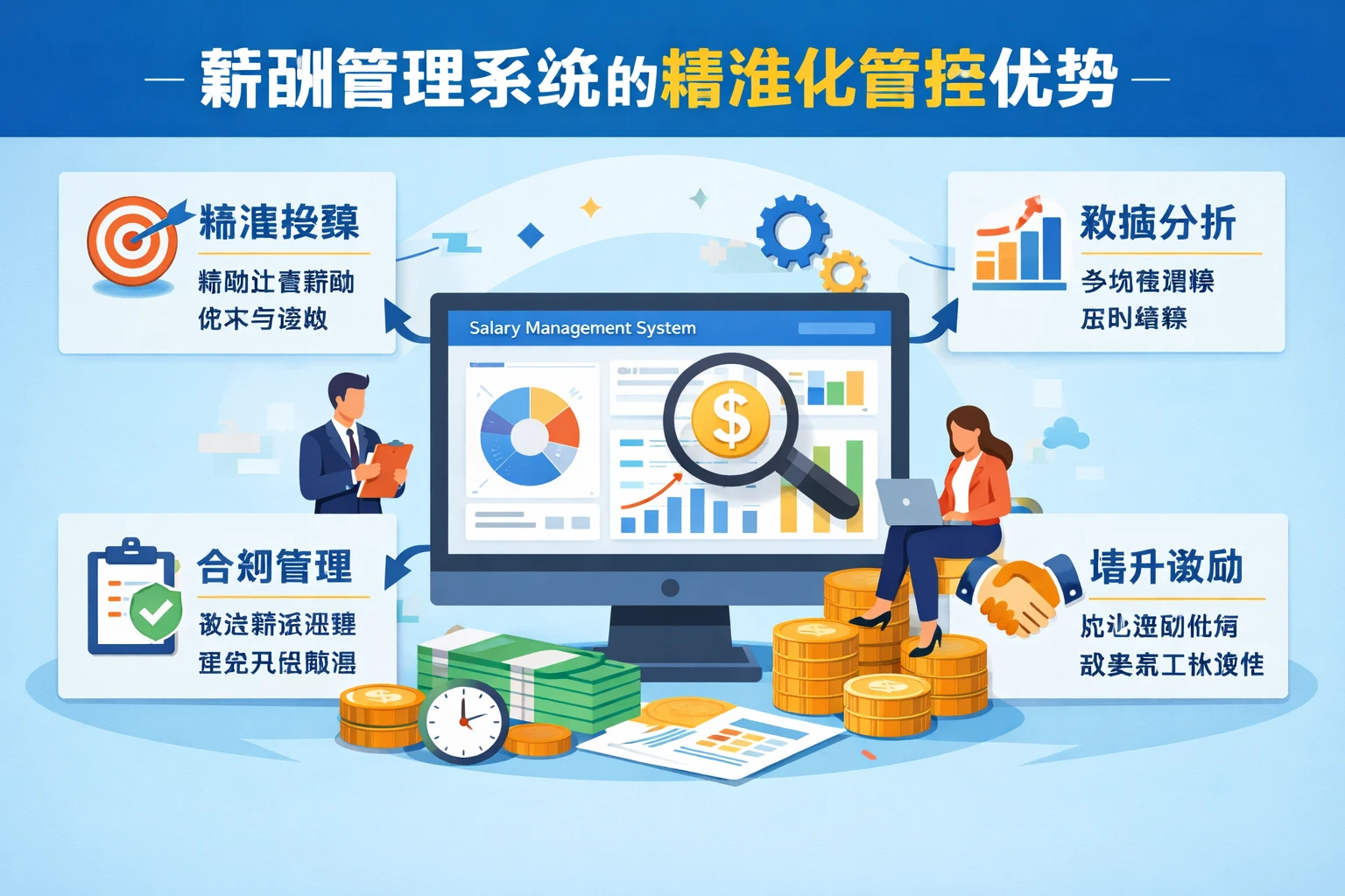 薪酬管理系统的精准化管控优势