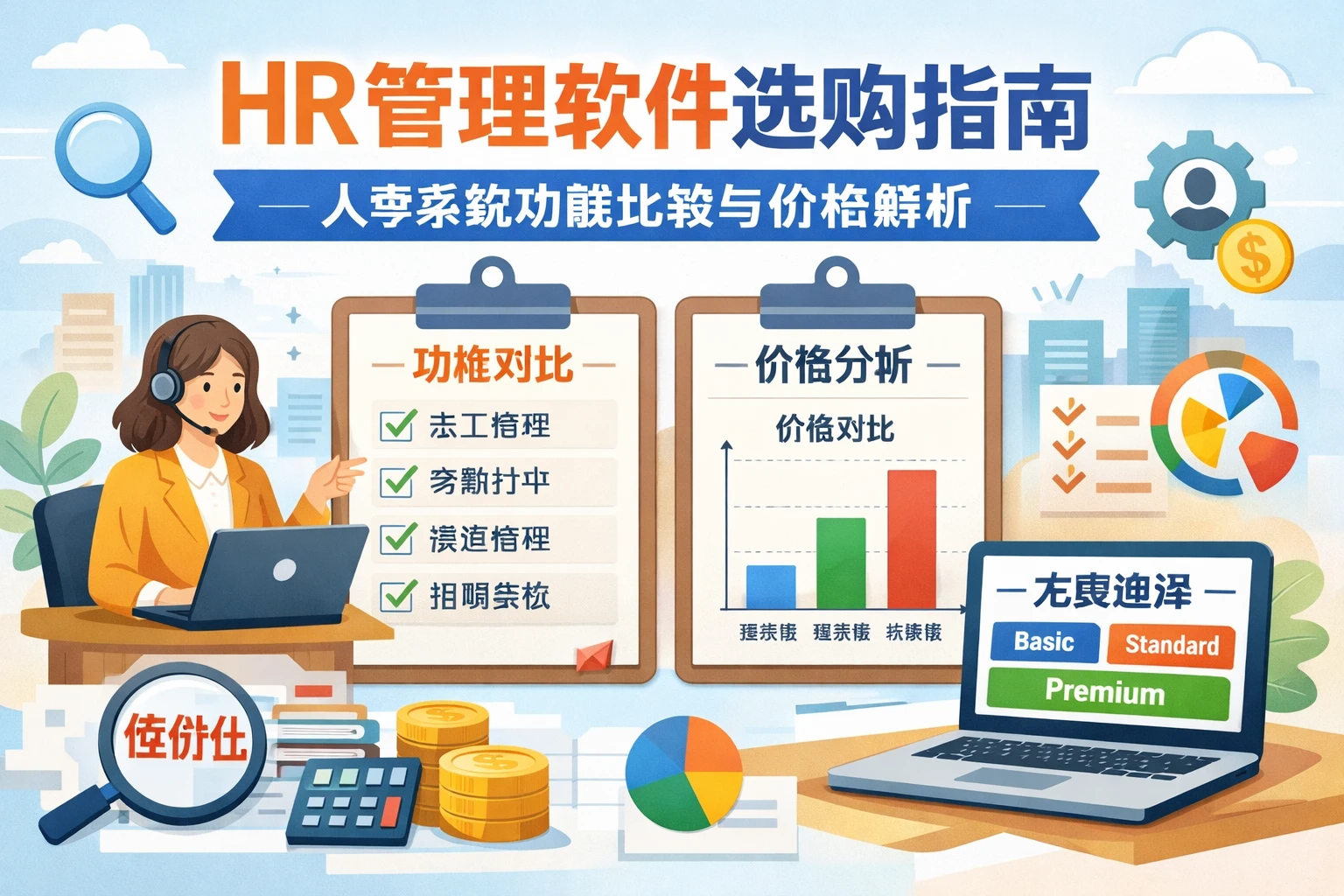 HR管理软件选购指南：人事系统功能比较与价格解析