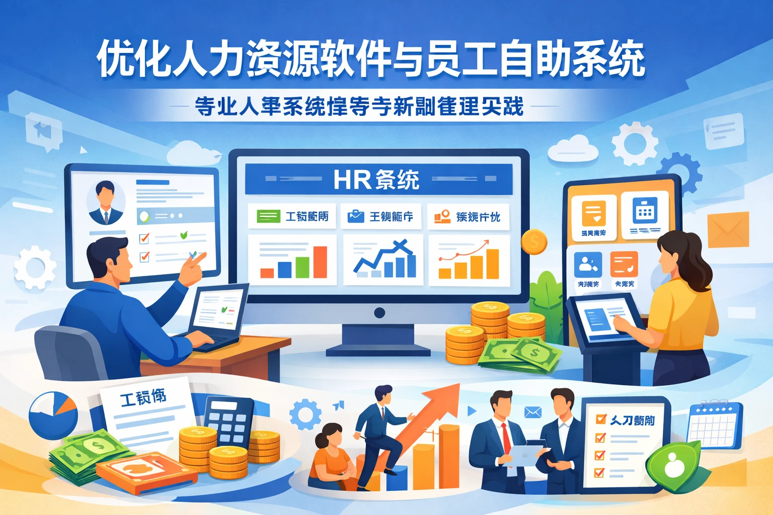 优化人力资源软件与员工自助系统：专业人事系统推荐与薪酬管理实践