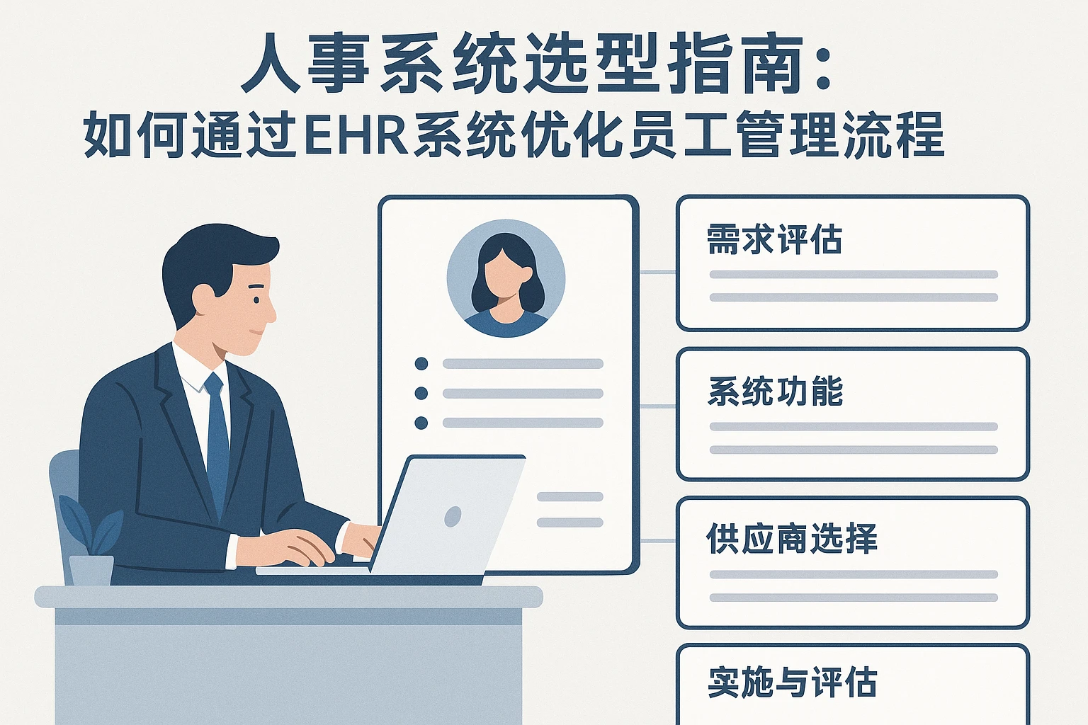 人事系统选型指南:如何通过EHR系统优化员工管理流程