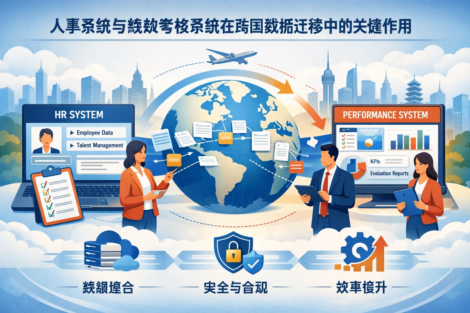 人事系统与绩效考核系统在跨国数据迁移中的关键作用