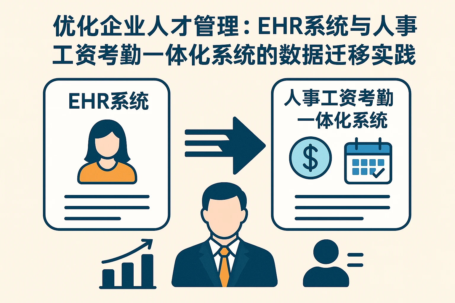 优化企业人才管理：EHR系统与人事工资考勤一体化系统的数据迁移实践
