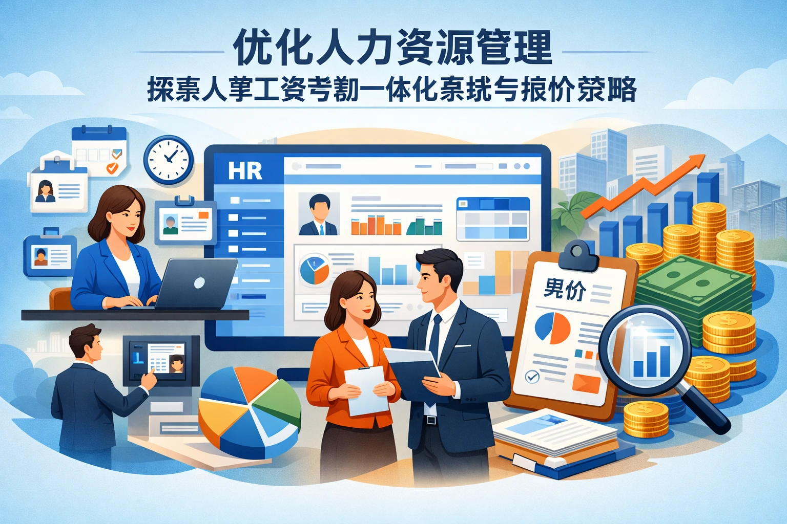 优化人力资源管理：探索人事工资考勤一体化系统与报价策略