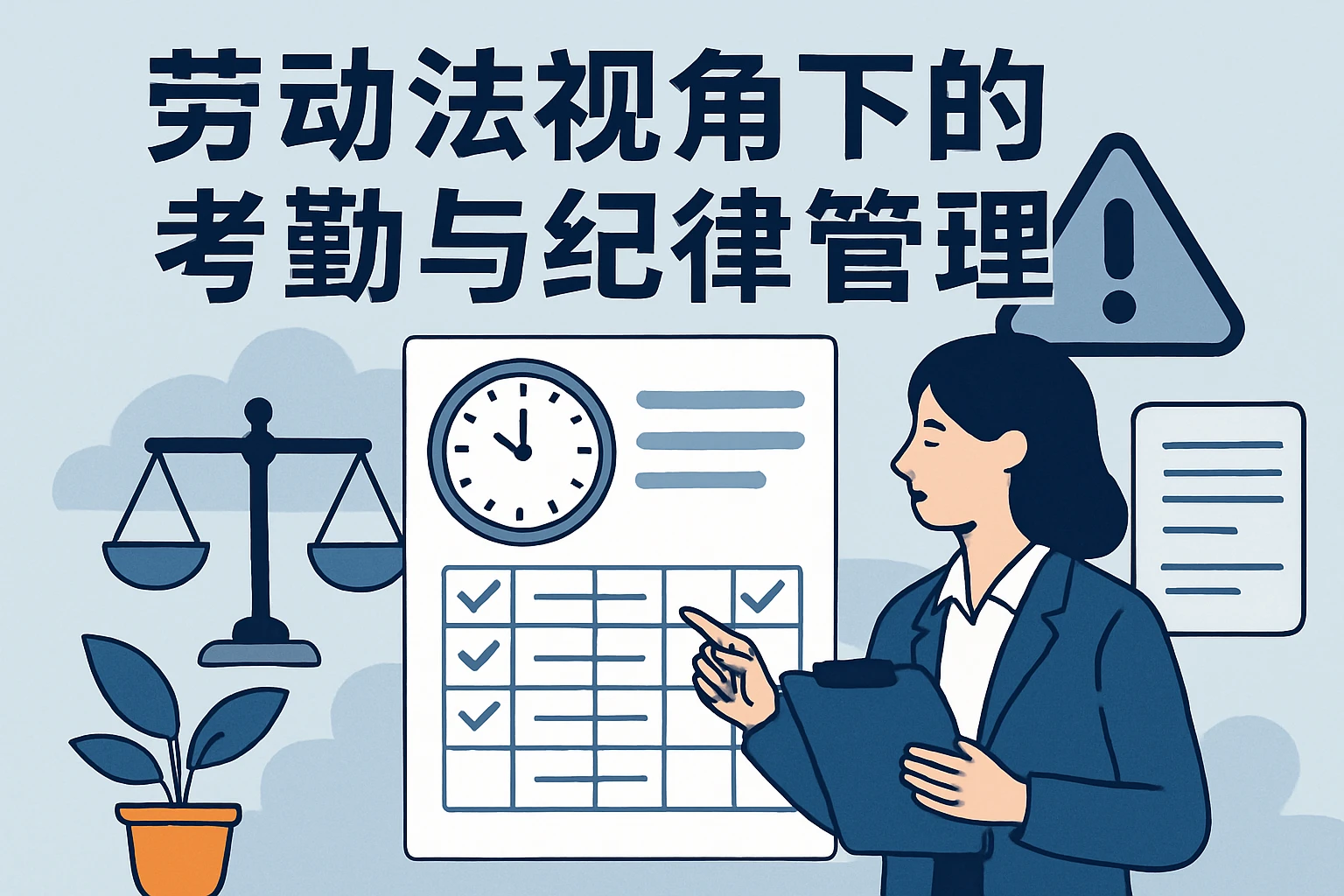 劳动法视角下的考勤与纪律管理