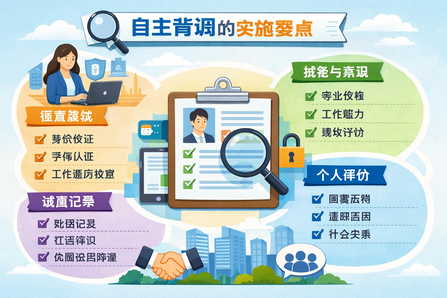 自主背调的实施要点