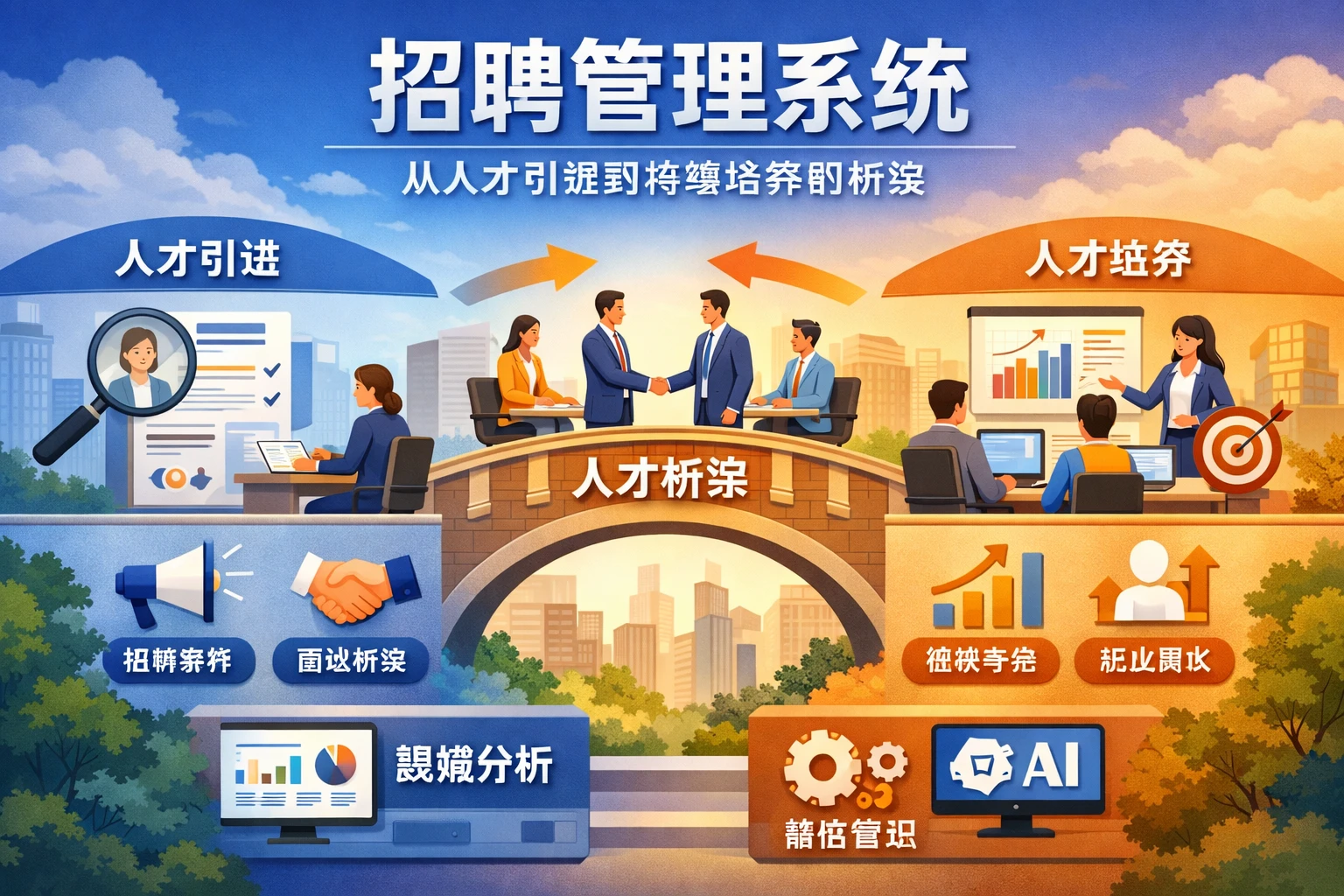 招聘管理系统：从人才引进到持续培养的桥梁
