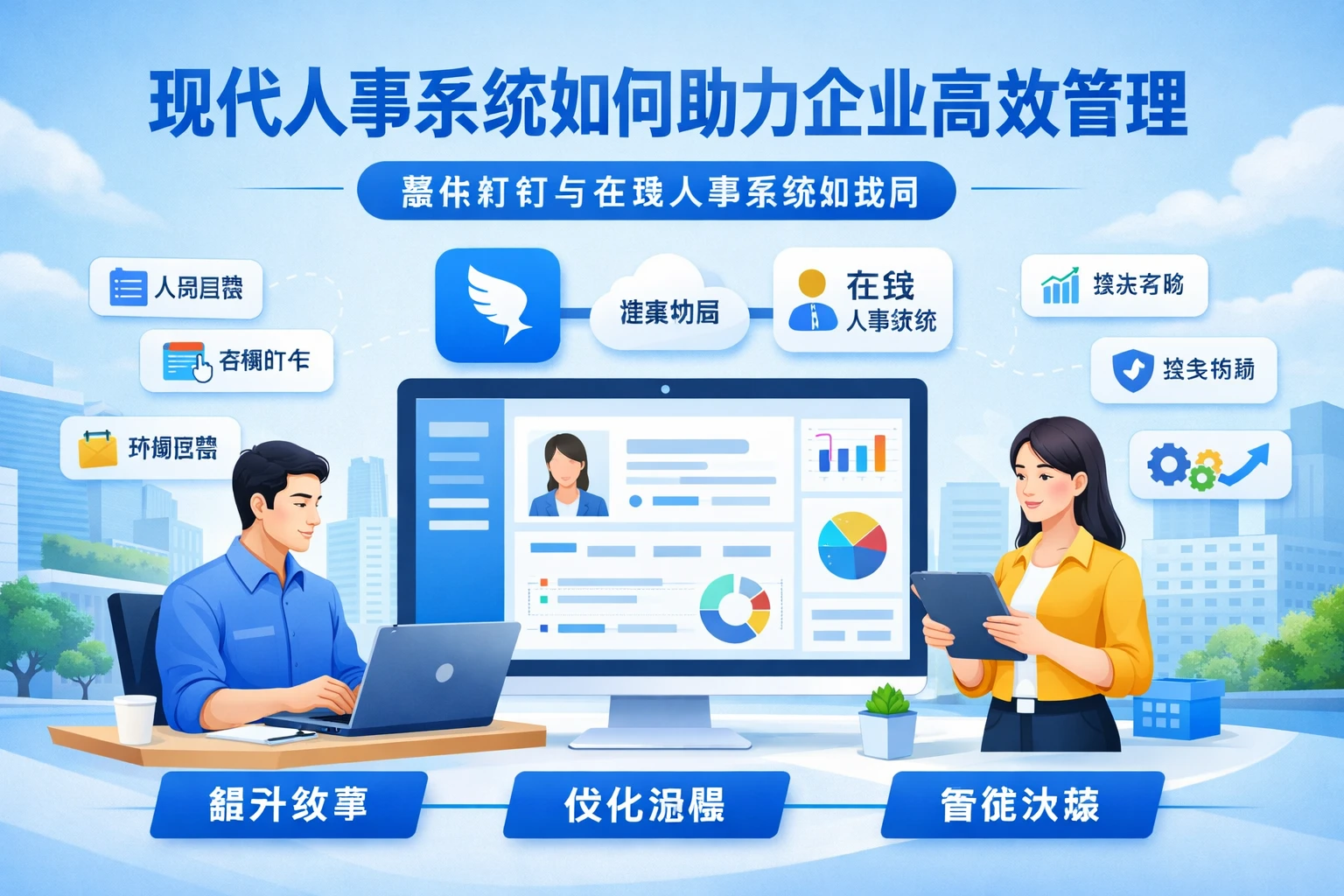 现代人事系统如何助力企业高效管理：聚焦钉钉与在线人事系统的应用