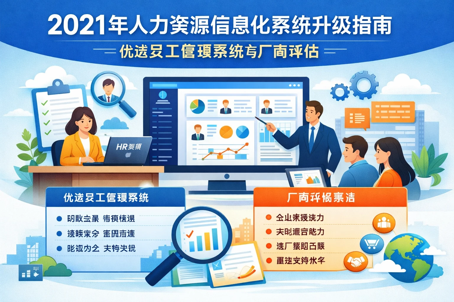 2021年人力资源信息化系统升级指南：优选员工管理系统与厂商评估