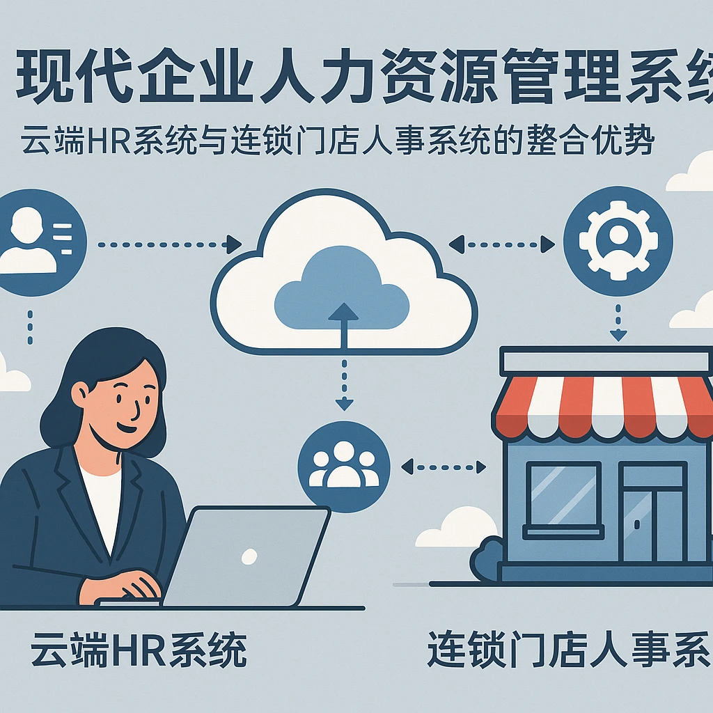 现代企业人力资源管理系统：云端HR系统与连锁门店人事系统的整合优势