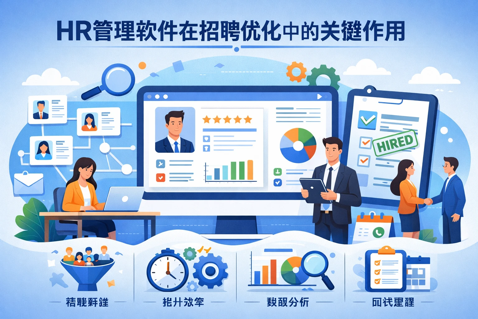 HR管理软件在招聘优化中的关键作用