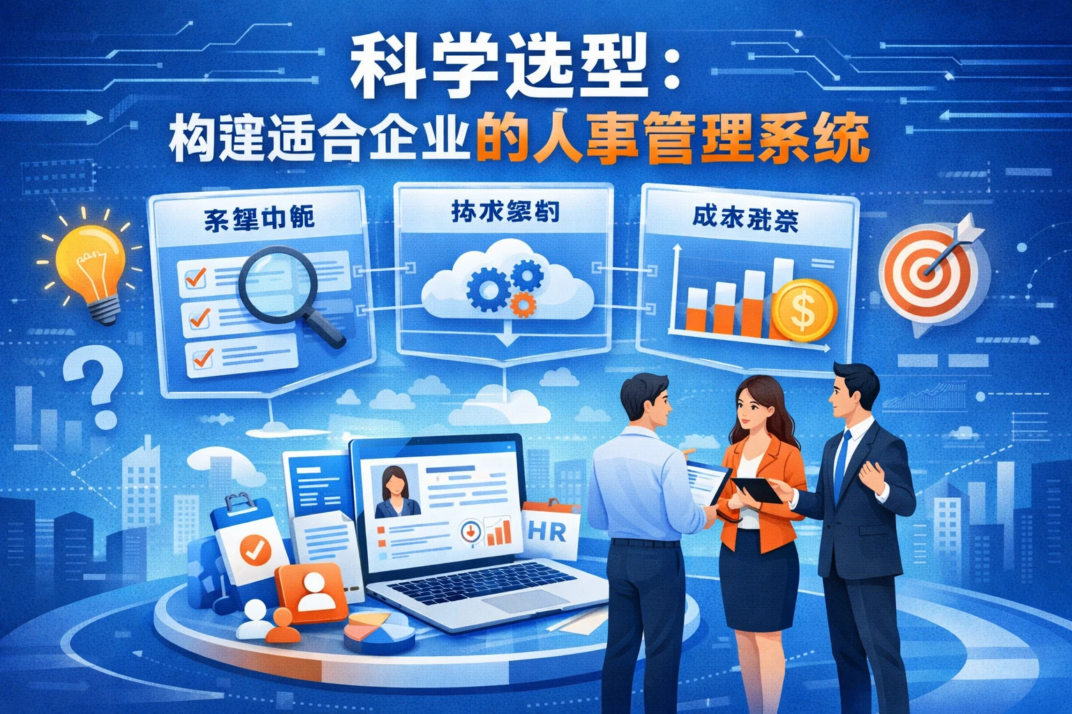 科学选型:构建适合企业的人事管理系统