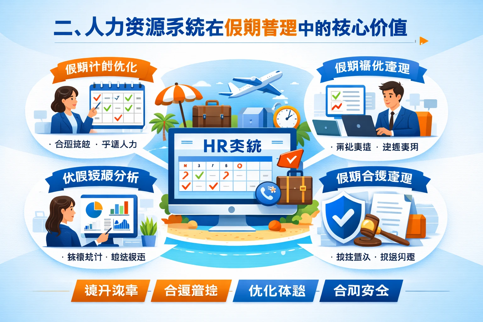 二、人力资源系统在假期管理中的核心价值