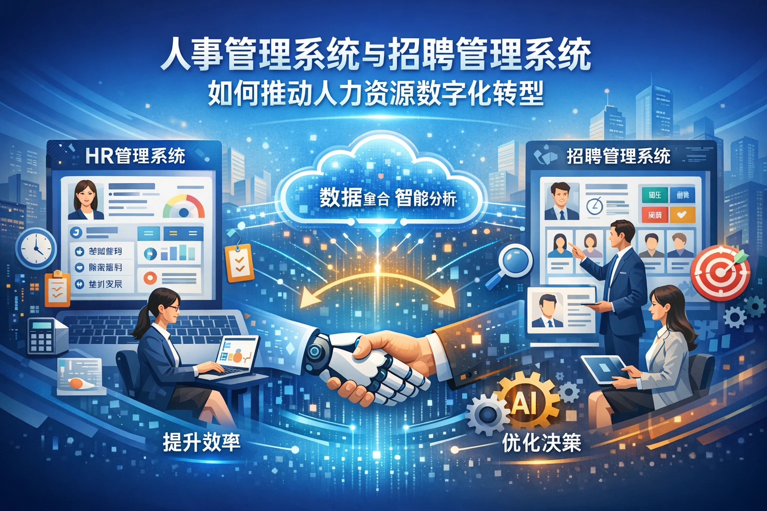 人事管理系统与招聘管理系统如何推动人力资源数字化转型