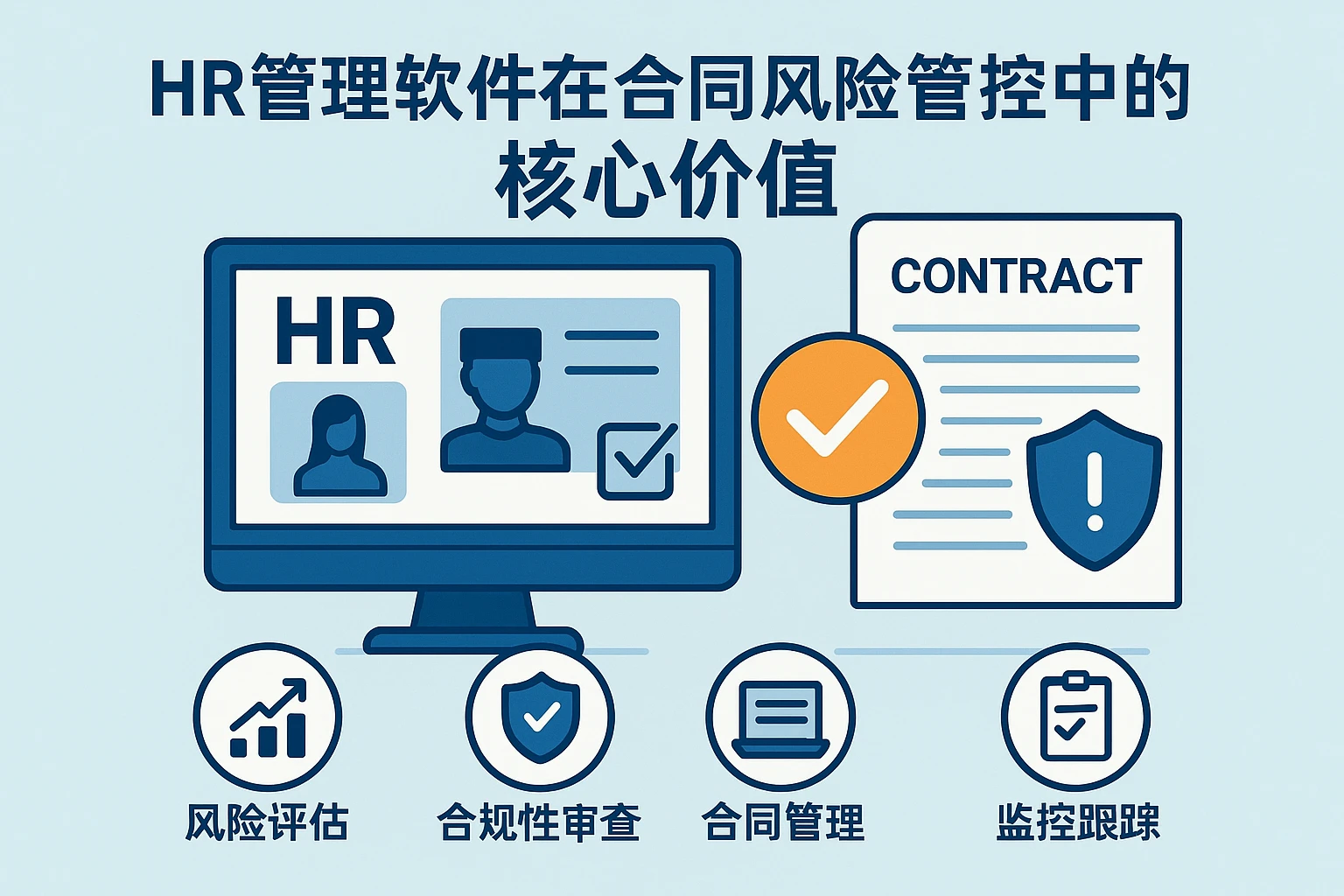 HR管理软件在合同风险管控中的核心价值