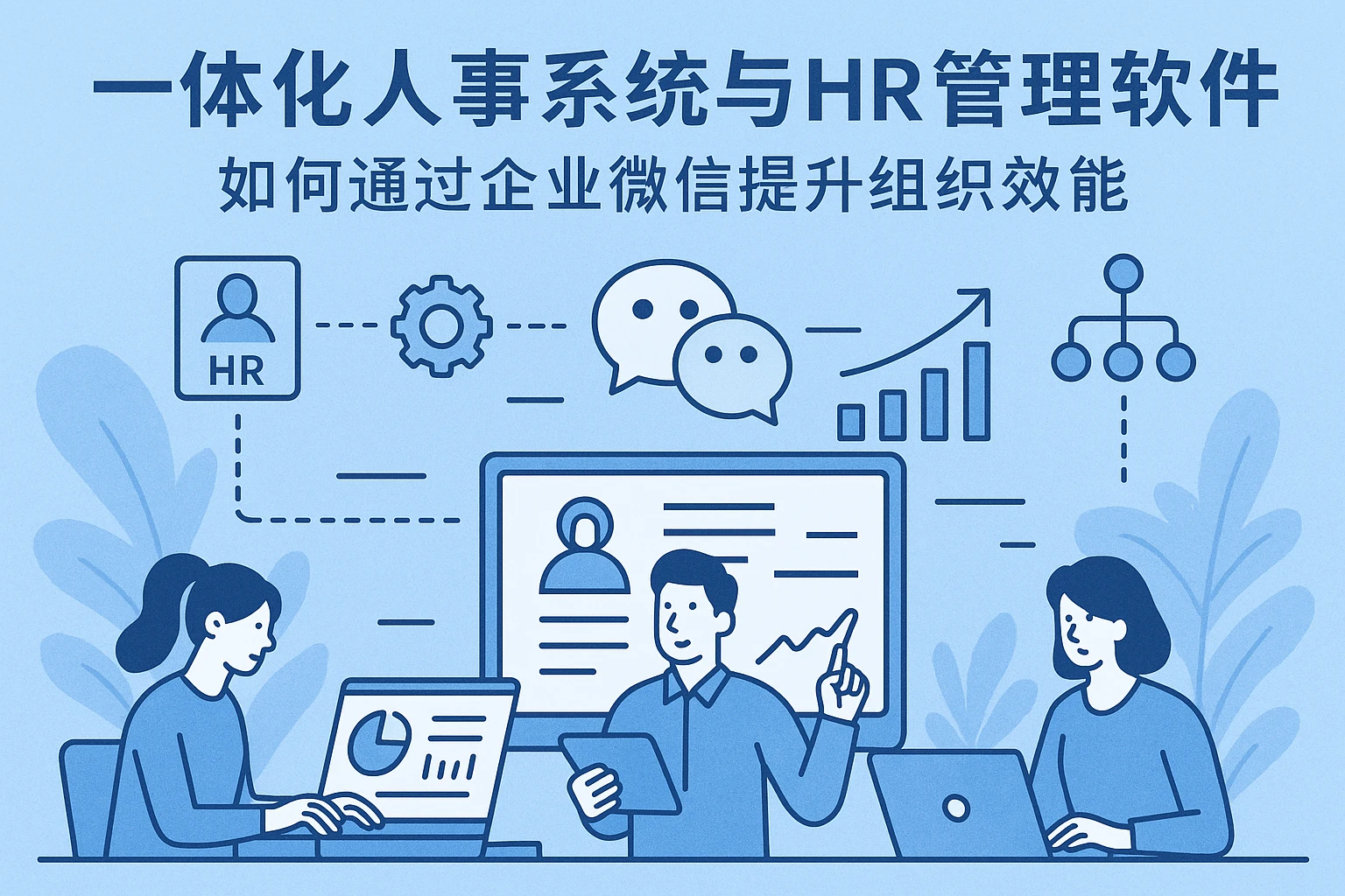 一体化人事系统与HR管理软件如何通过企业微信提升组织效能