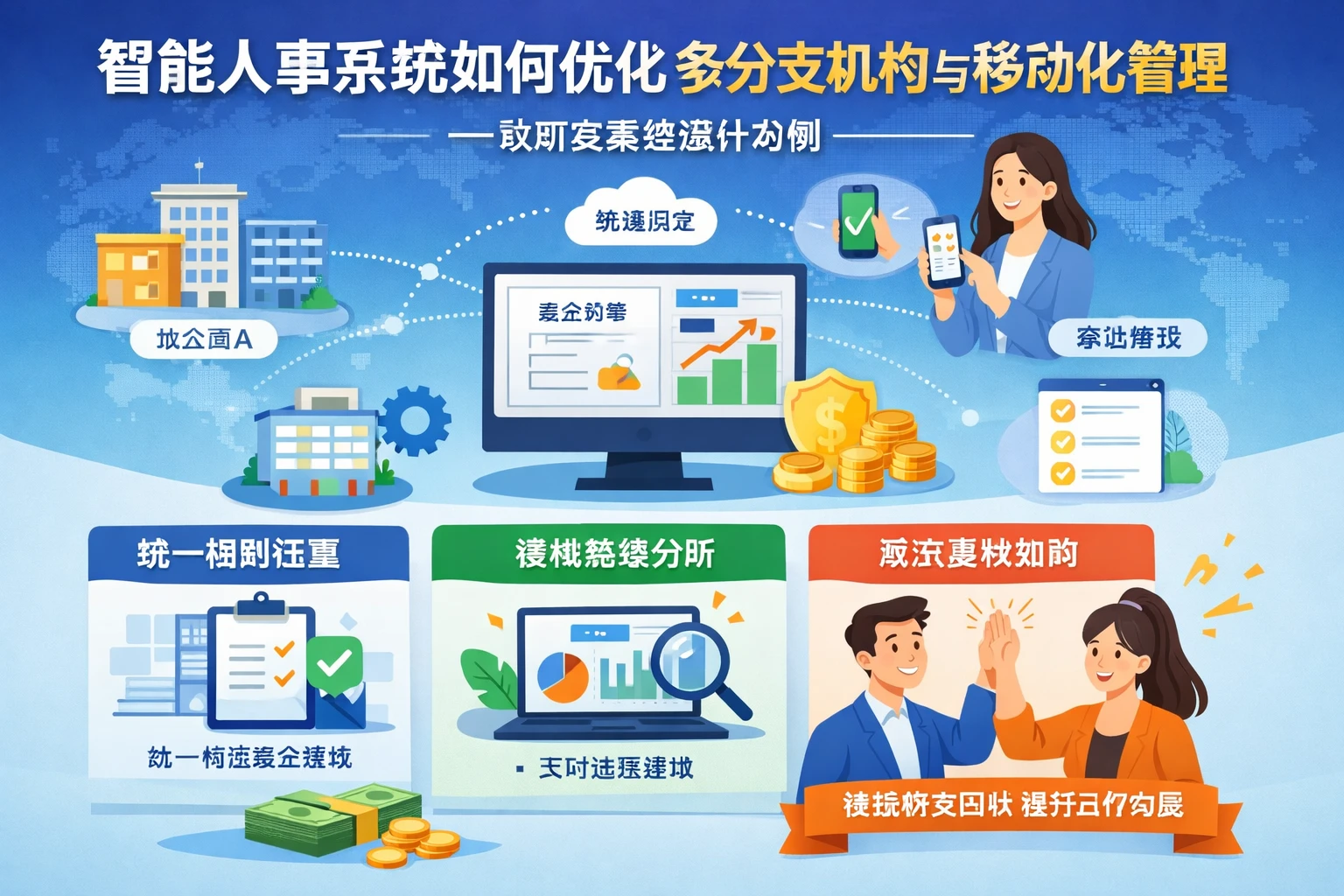 智能人事系统如何优化多分支机构与移动化管理——以研发奖金设计为例