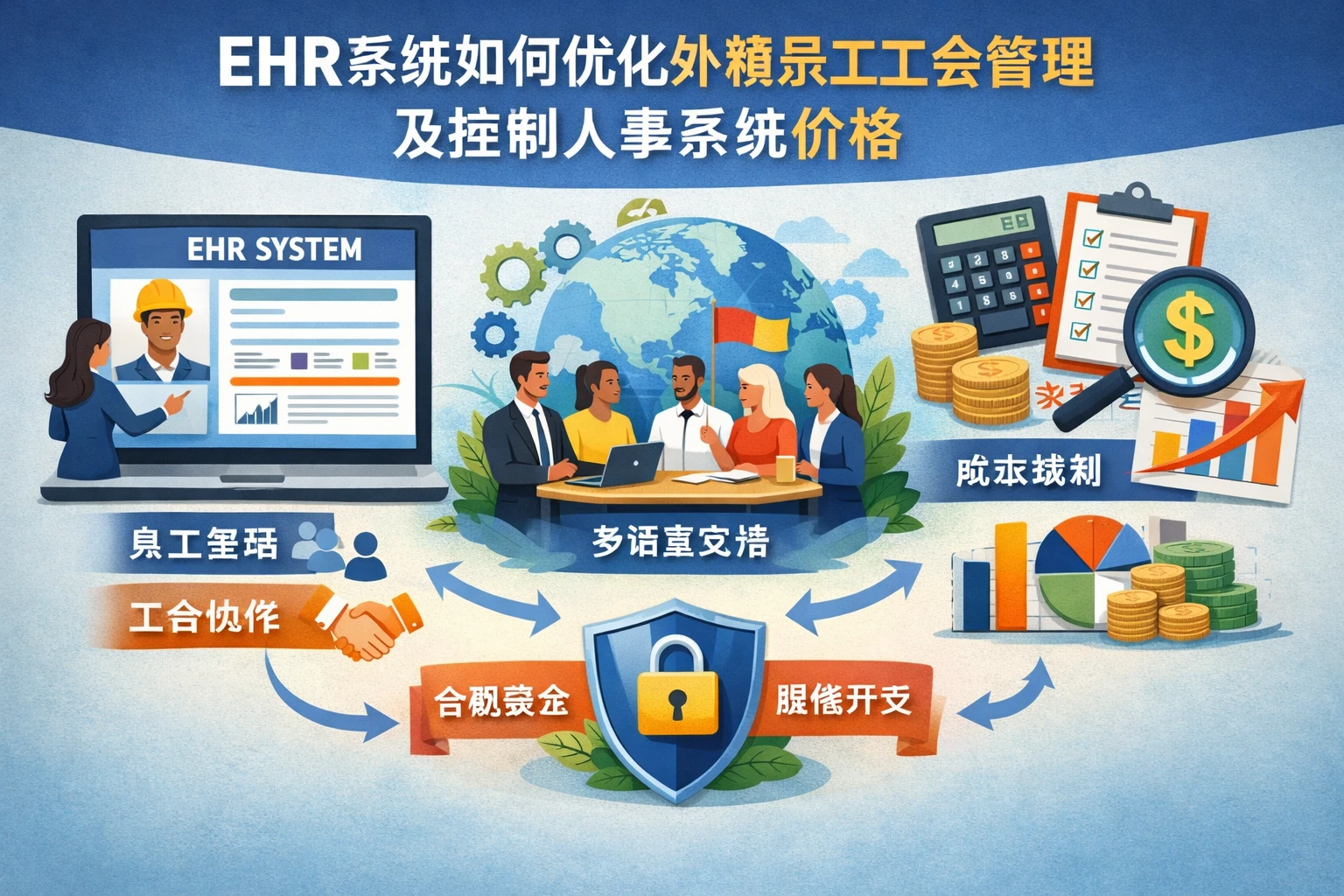 EHR系统如何优化外籍员工工会管理及控制人事系统价格