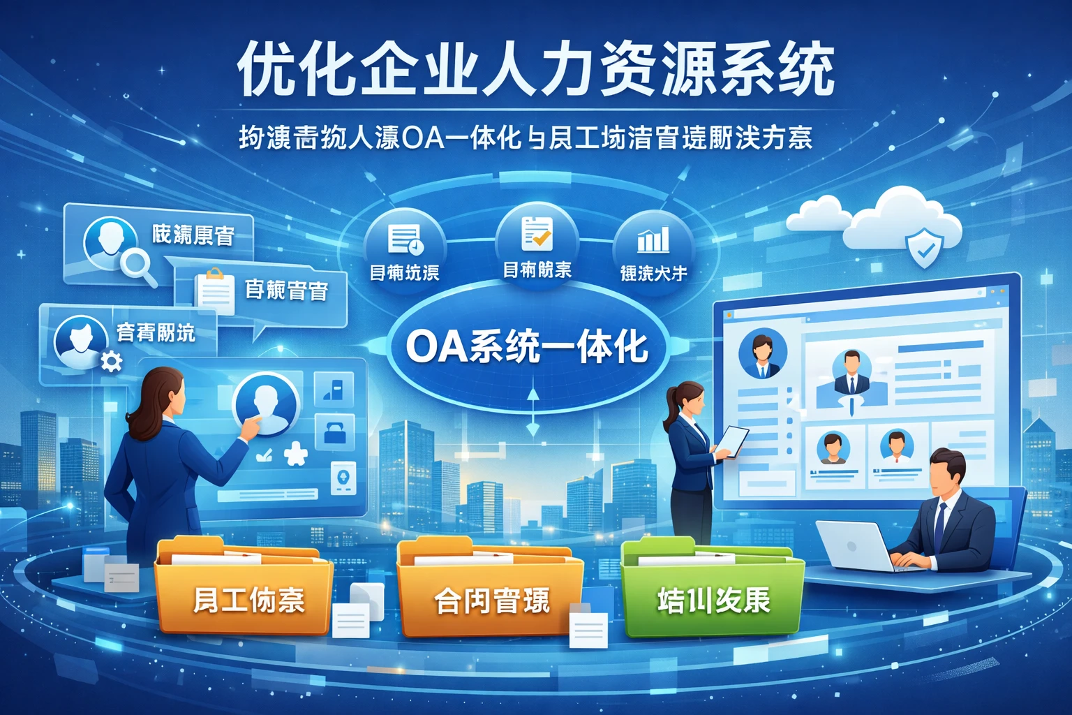 优化企业人力资源系统：构建高效人事OA一体化与员工档案管理解决方案