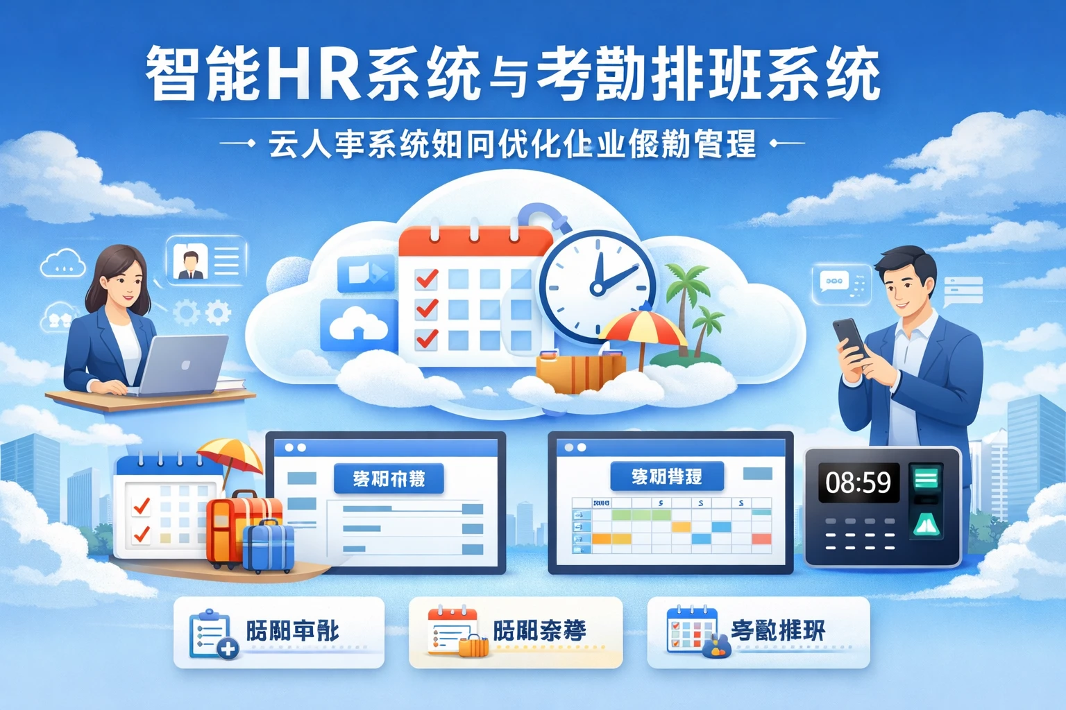 智能HR系统与考勤排班系统：云人事系统如何优化企业假期管理