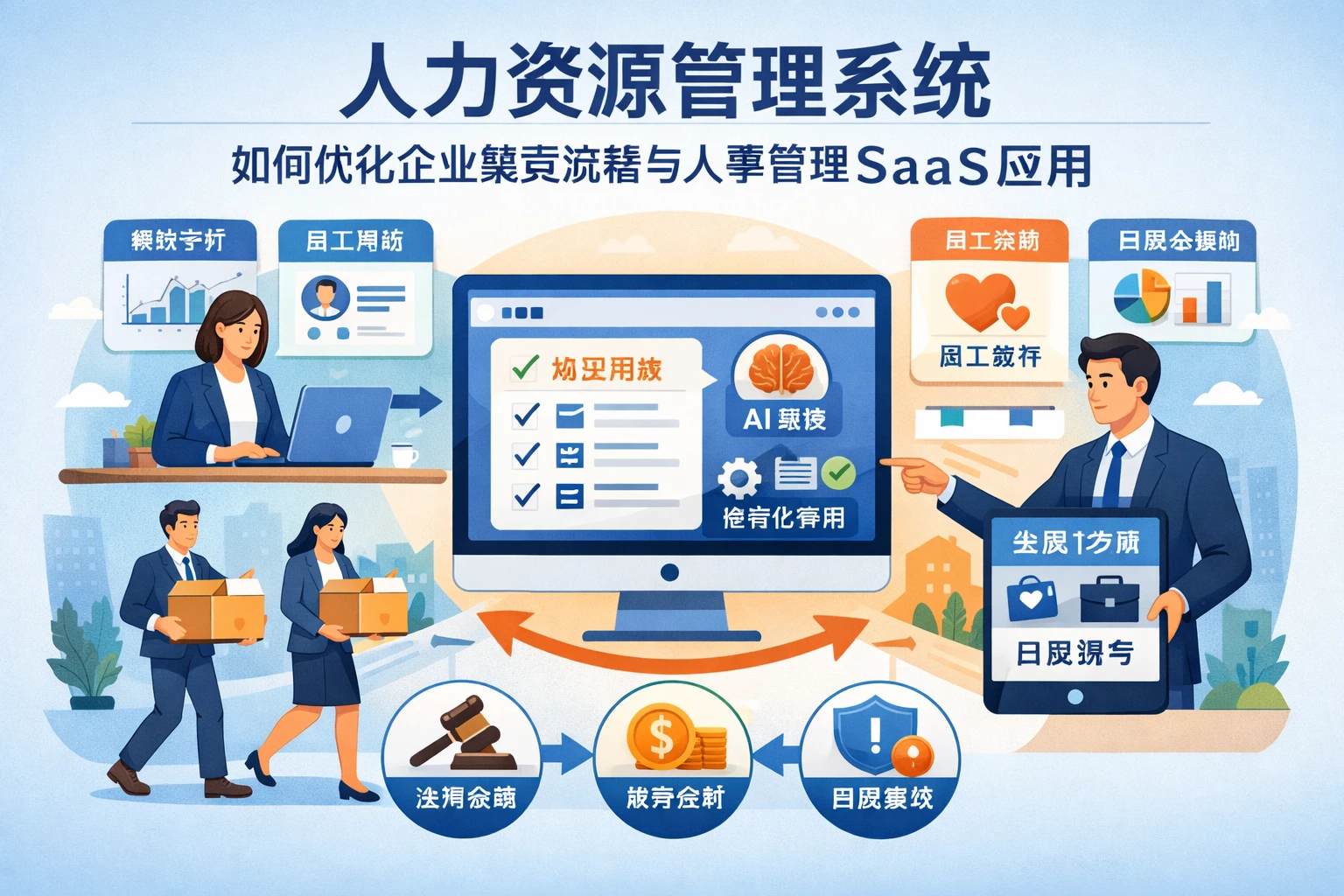 人力资源管理系统如何优化企业裁员流程与人事管理SaaS应用