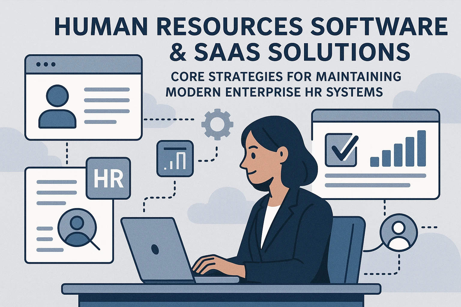 人力资源软件与SaaS解决方案：现代企业人事系统维护的核心策略