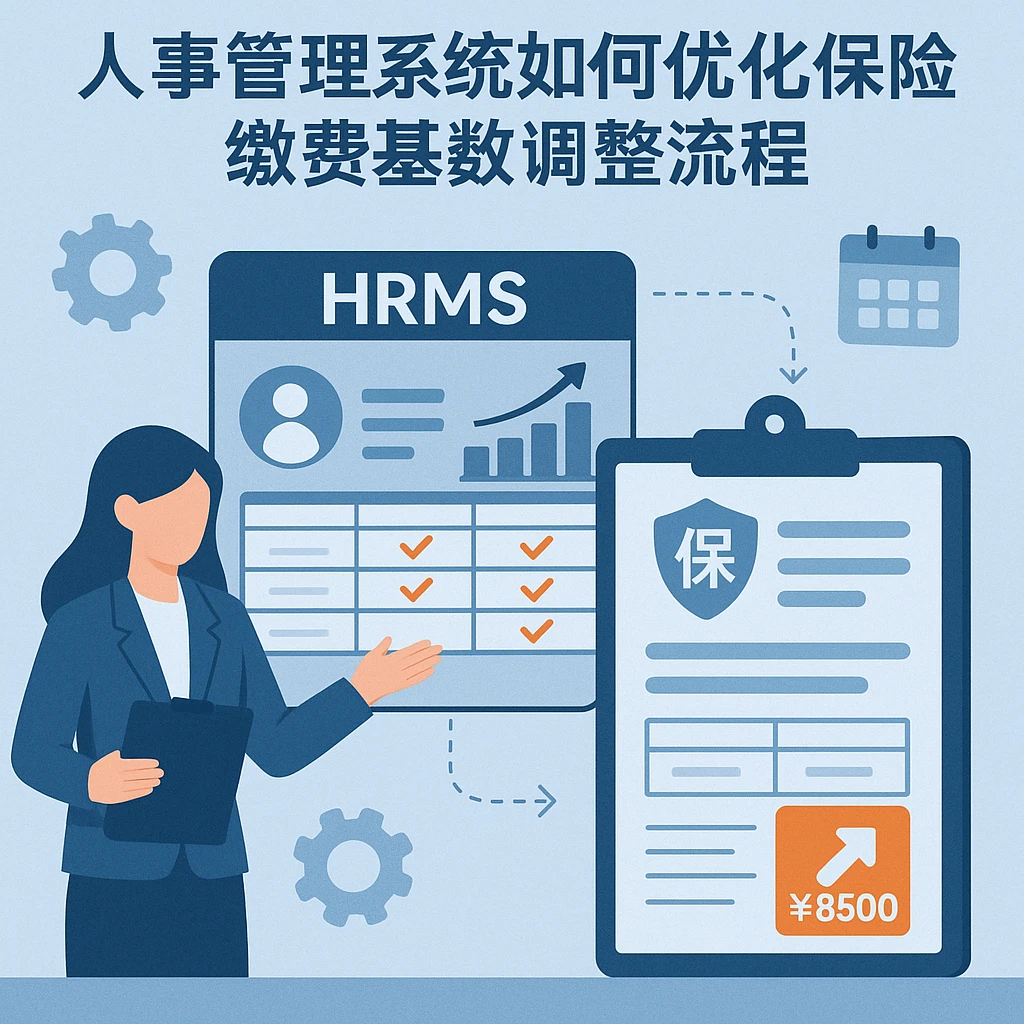 人事管理系统如何优化保险缴费基数调整流程