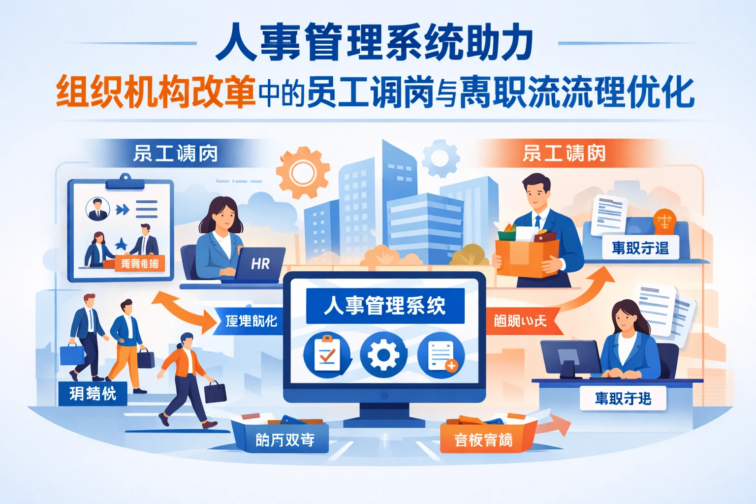 人事管理系统助力组织机构改革中的员工调岗与离职流程优化