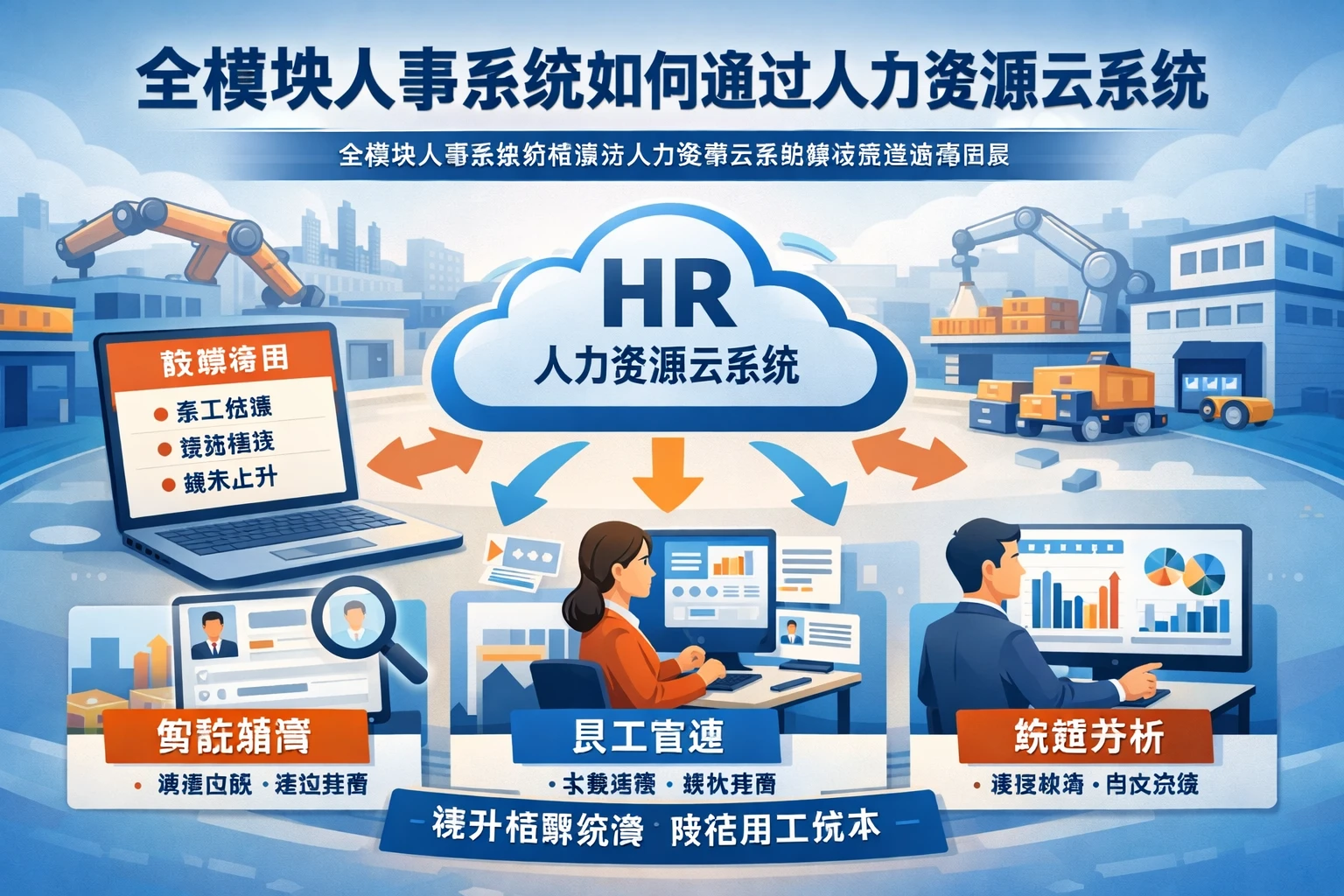 全模块人事系统如何通过人力资源云系统解决制造业招聘困境