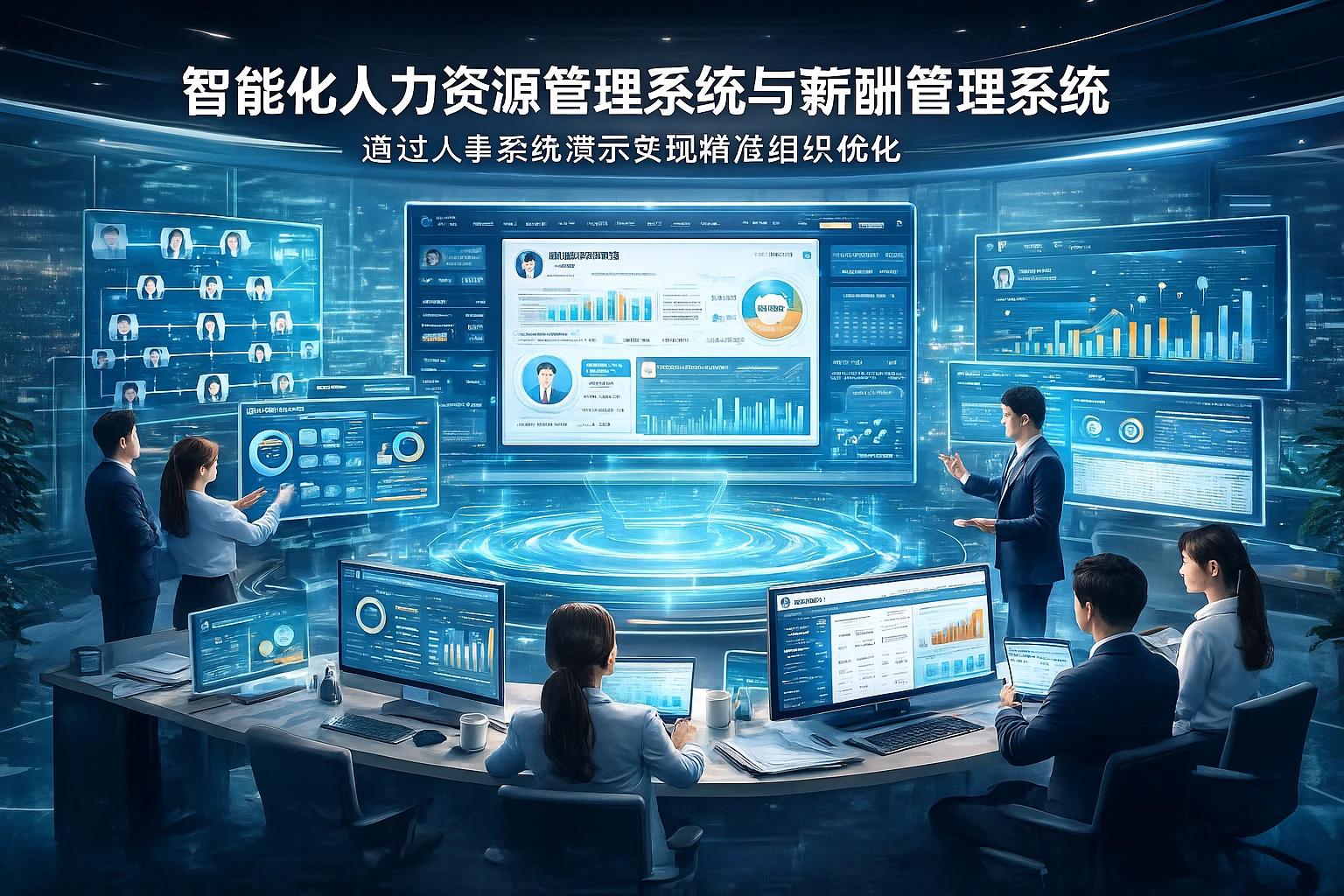 智能化人力资源管理系统与薪酬管理系统：通过人事系统演示实现精准组织优化