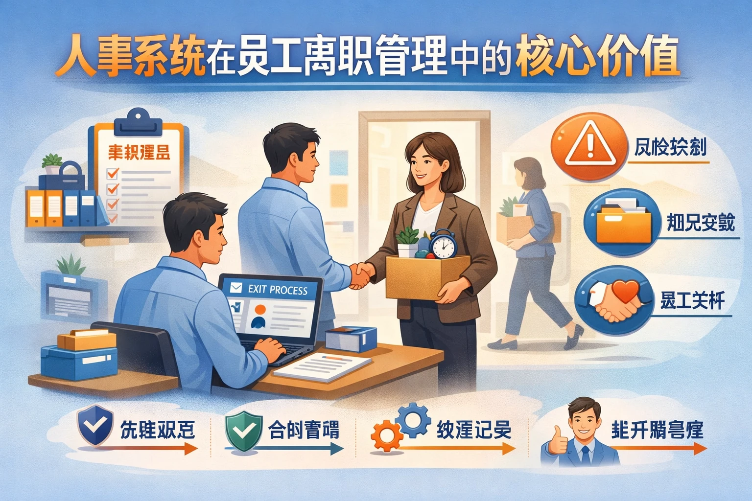 人事系统在员工离职管理中的核心价值