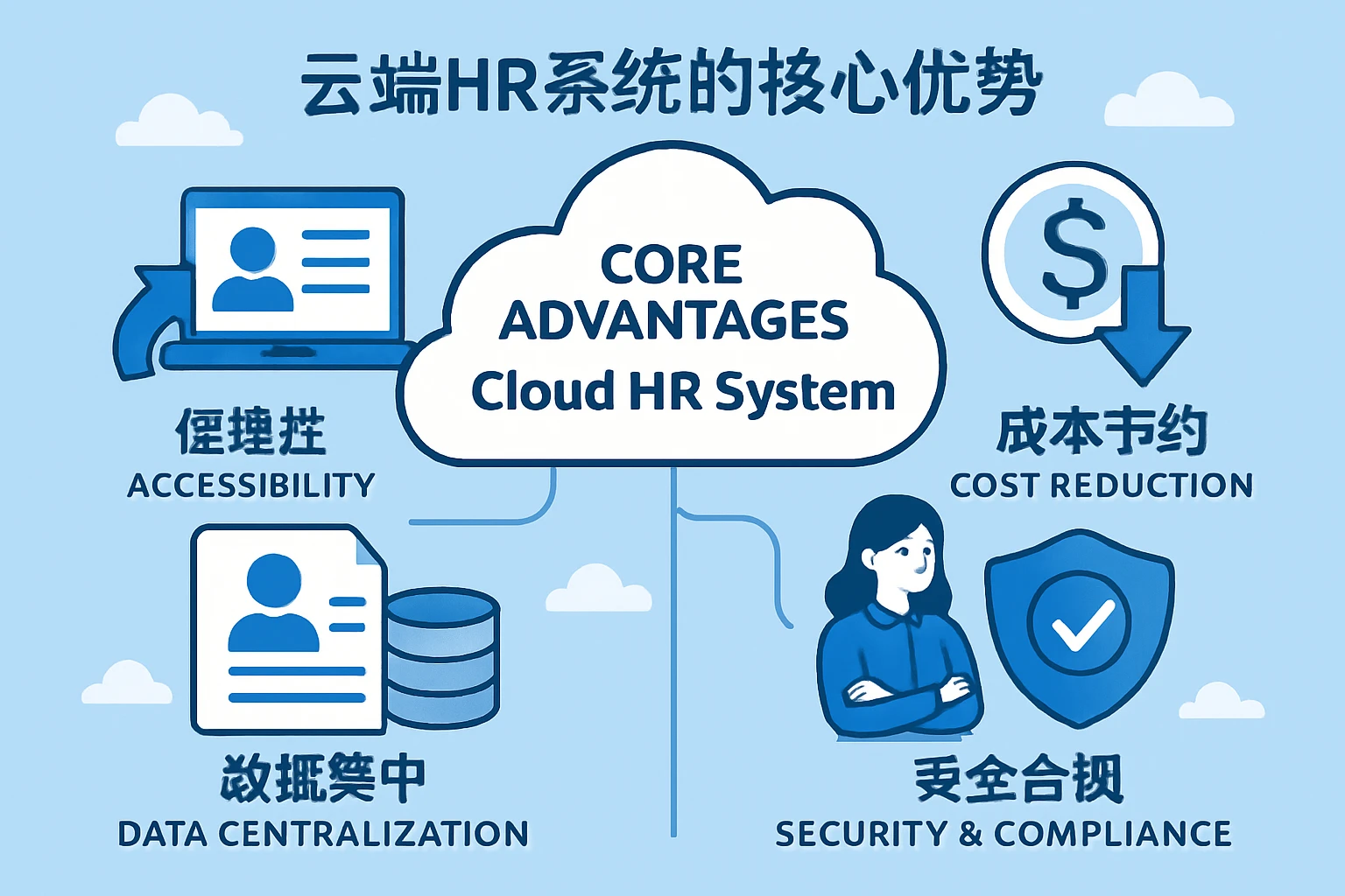 云端HR系统的核心优势