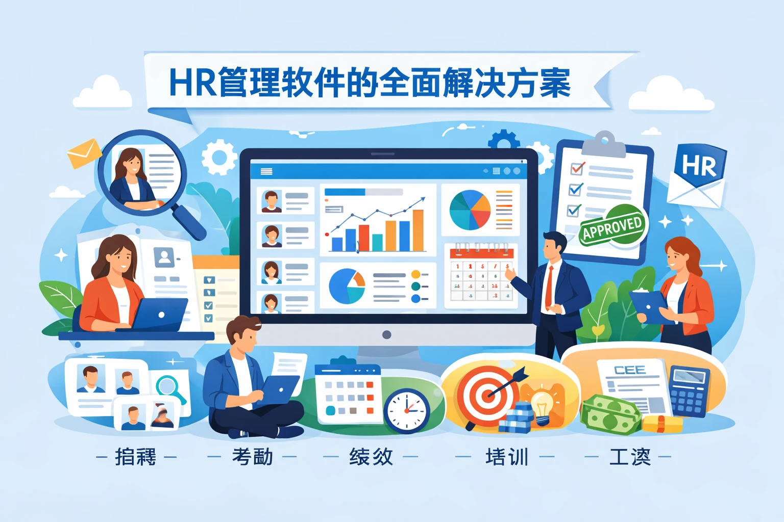 HR管理软件的全面解决方案