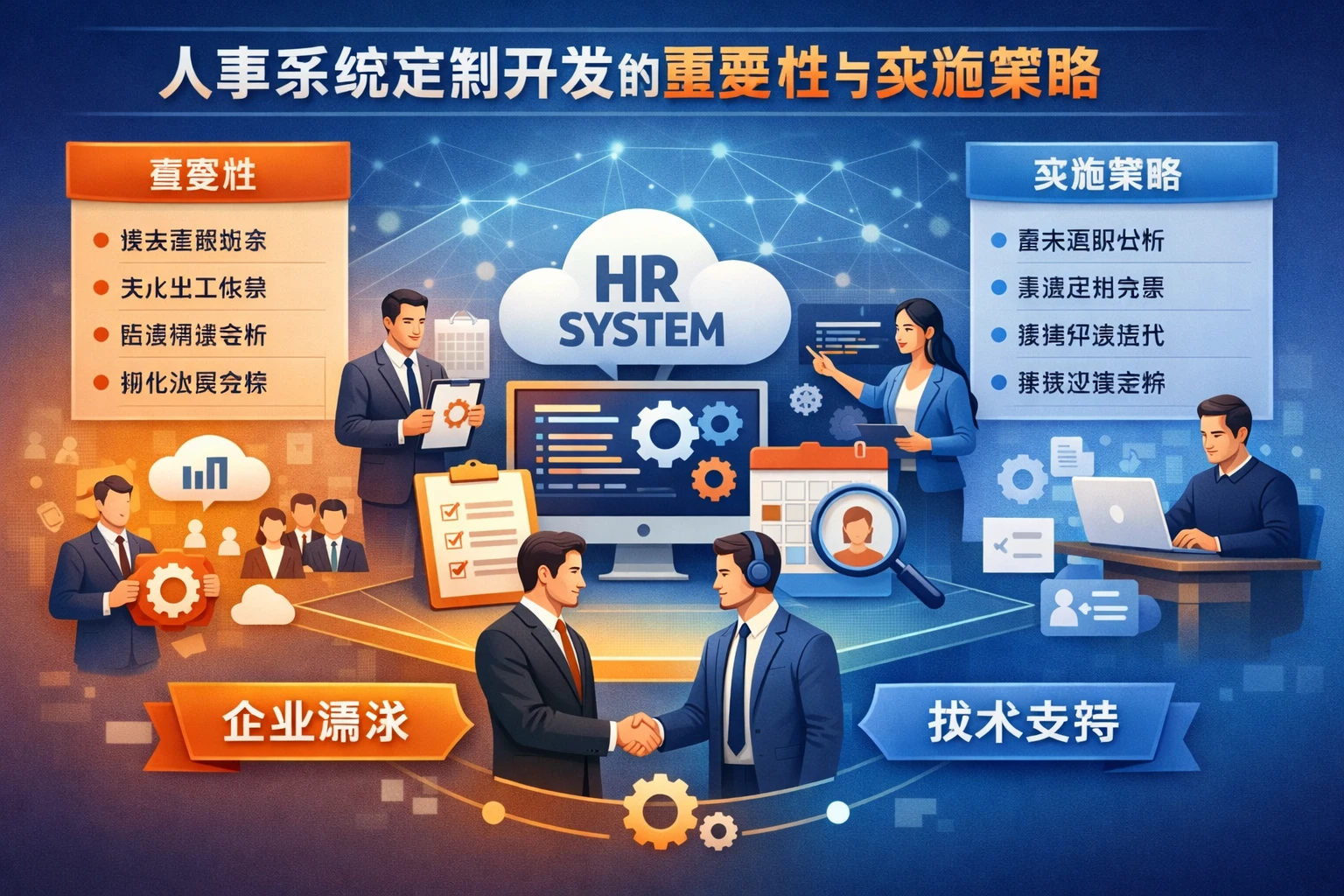 人事系统定制开发的重要性与实施策略