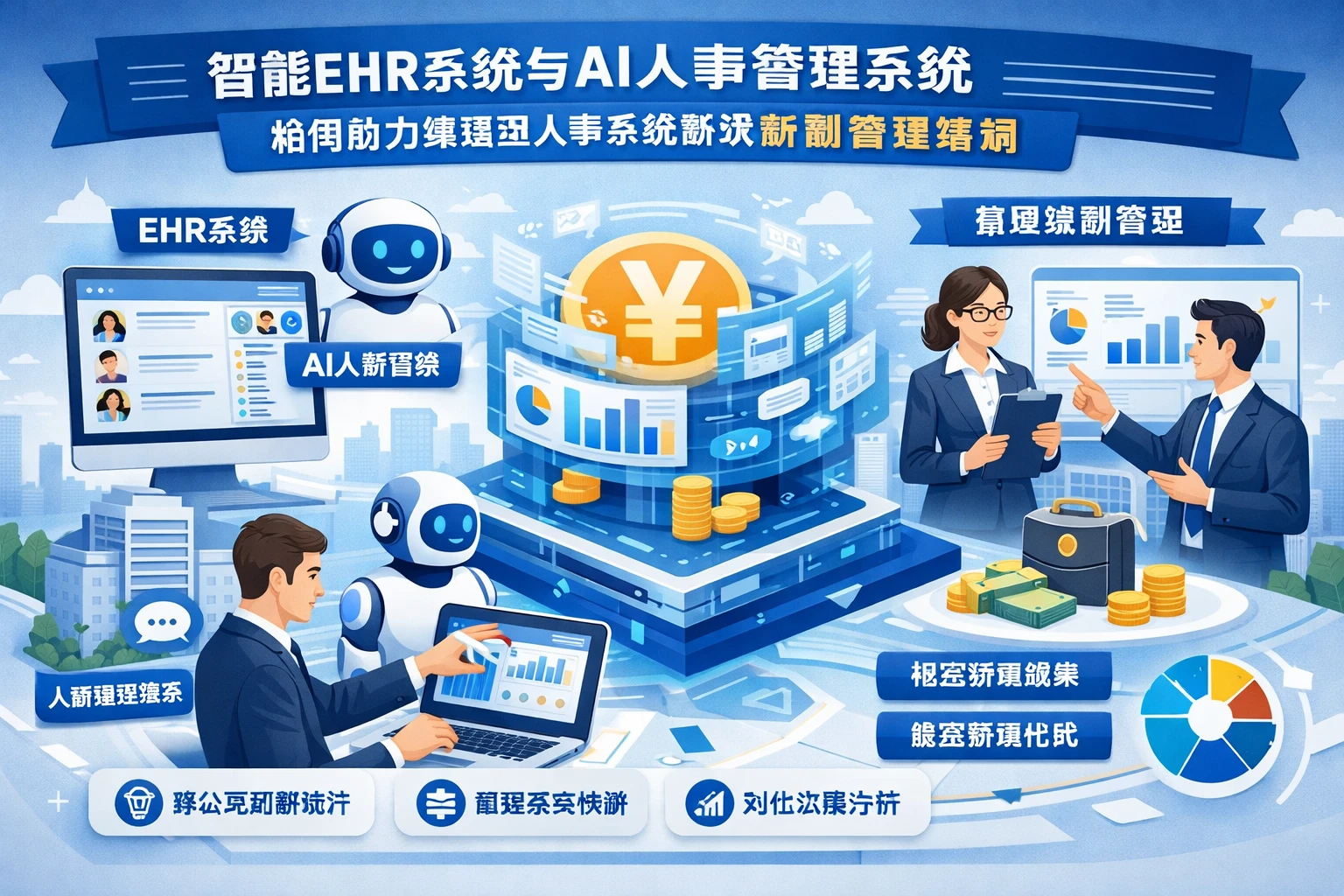 智能ehr系统与AI人事管理系统如何助力集团型人事系统解决薪酬管理难题