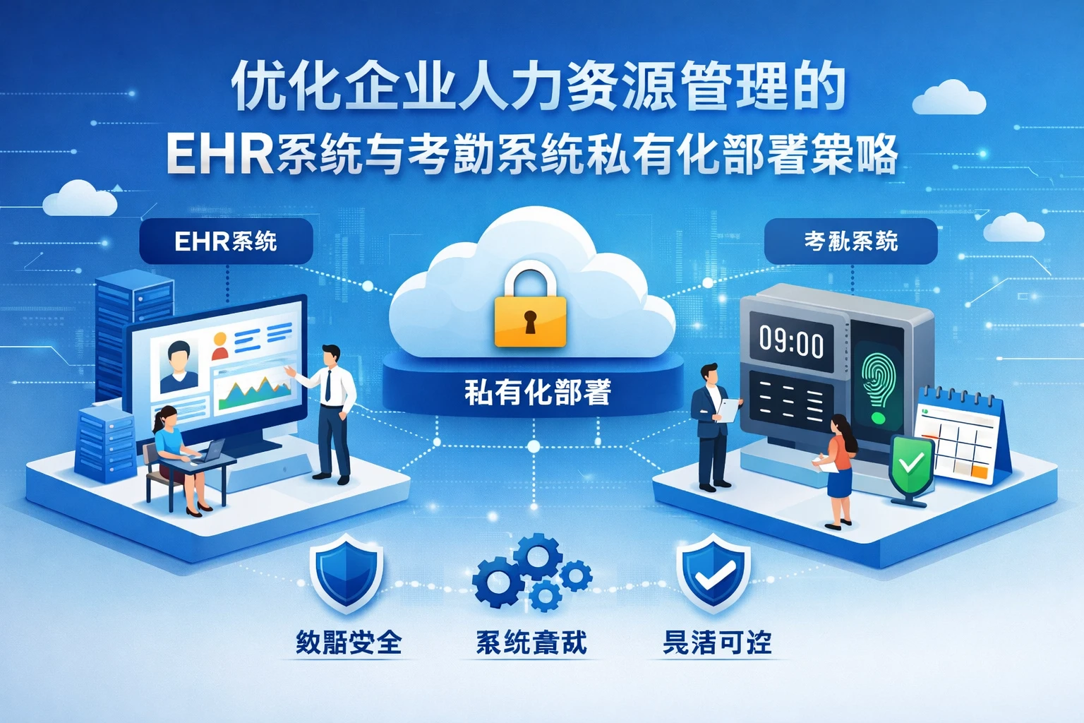 优化企业人力资源管理的ehr系统与考勤系统私有化部署策略