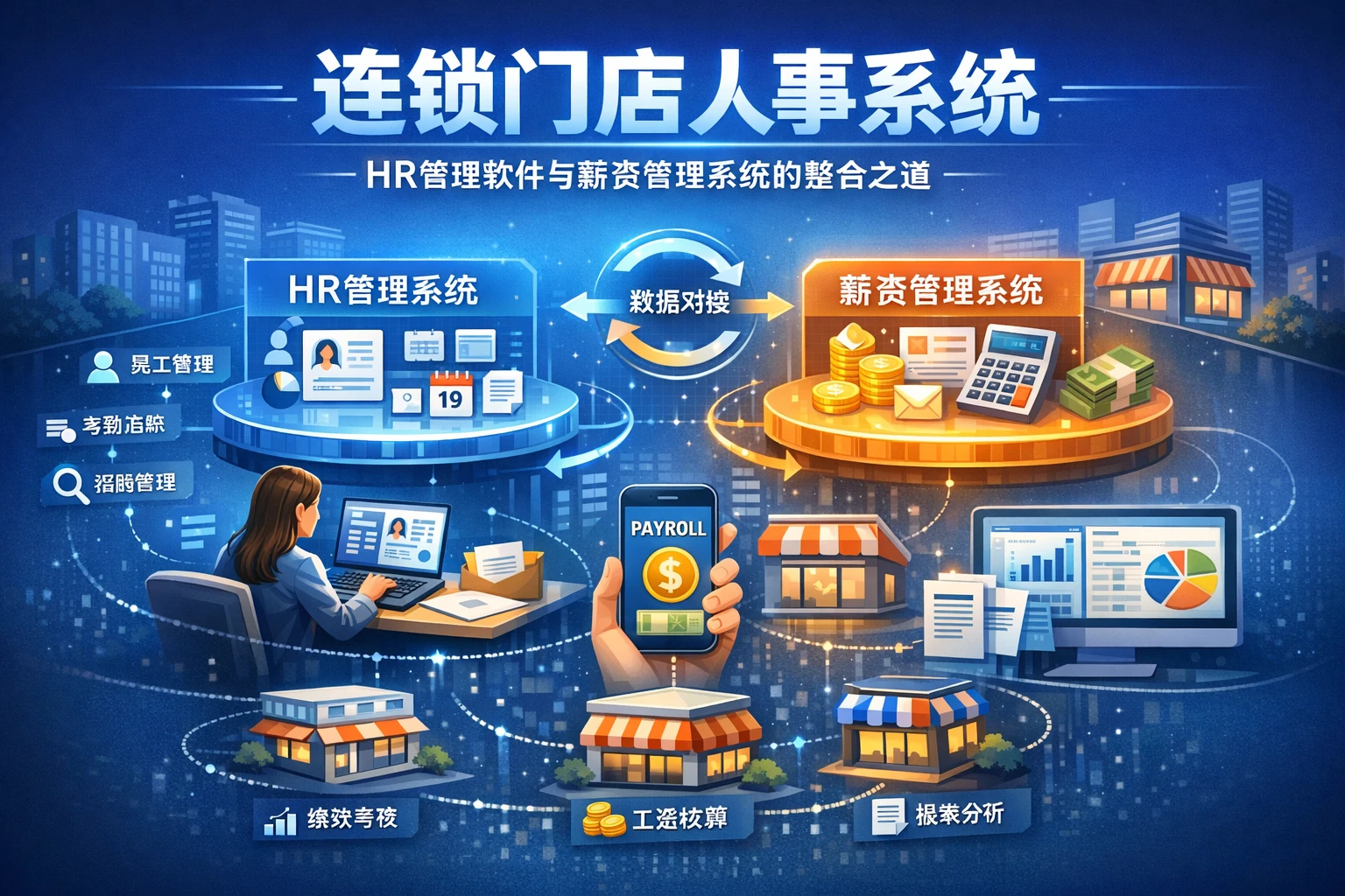 连锁门店人事系统:HR管理软件与薪资管理系统的整合之道
