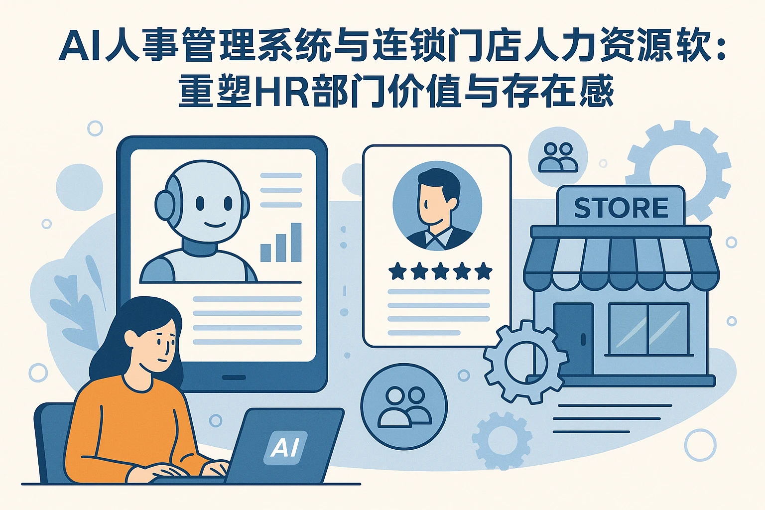 AI人事管理系统与连锁门店人力资源软件:重塑HR部门价值与存在感