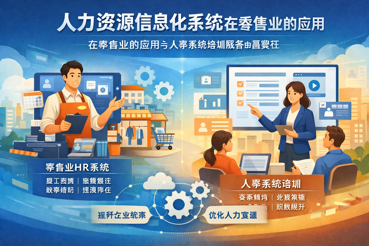 人力资源信息化系统在零售业的应用与人事系统培训服务的重要性