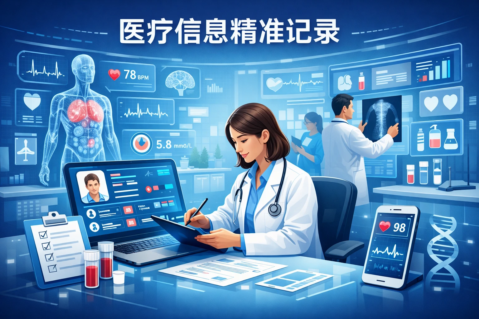 医疗信息精准记录