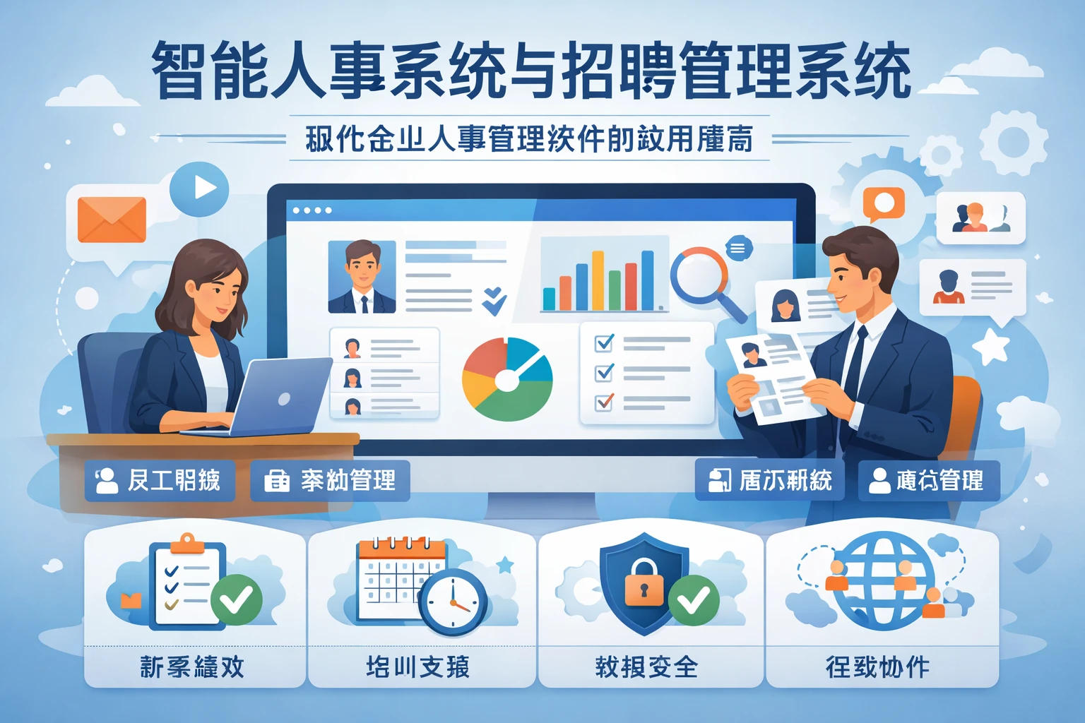 智能人事系统与招聘管理系统：现代企业人事管理软件的应用指南