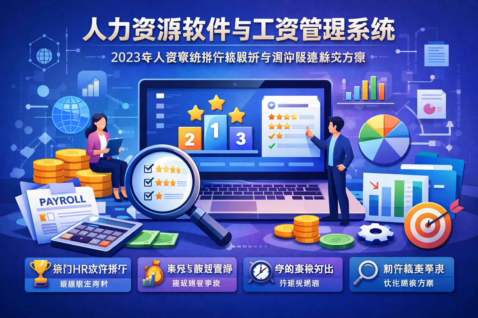 人力资源软件与工资管理系统:2023年人事系统排行榜解析与测评偏差解决方案