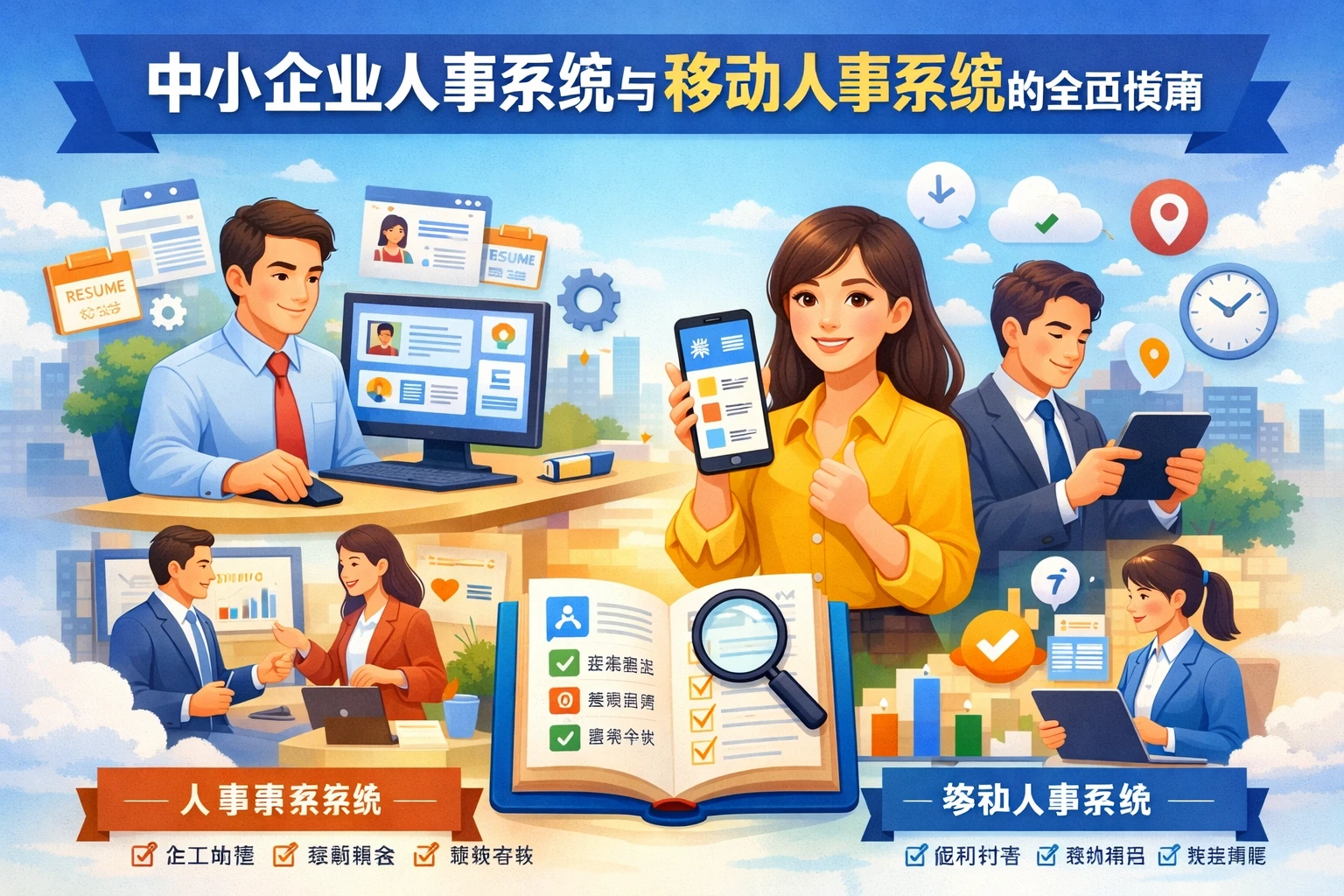 中小企业人事系统与移动人事系统的全面指南