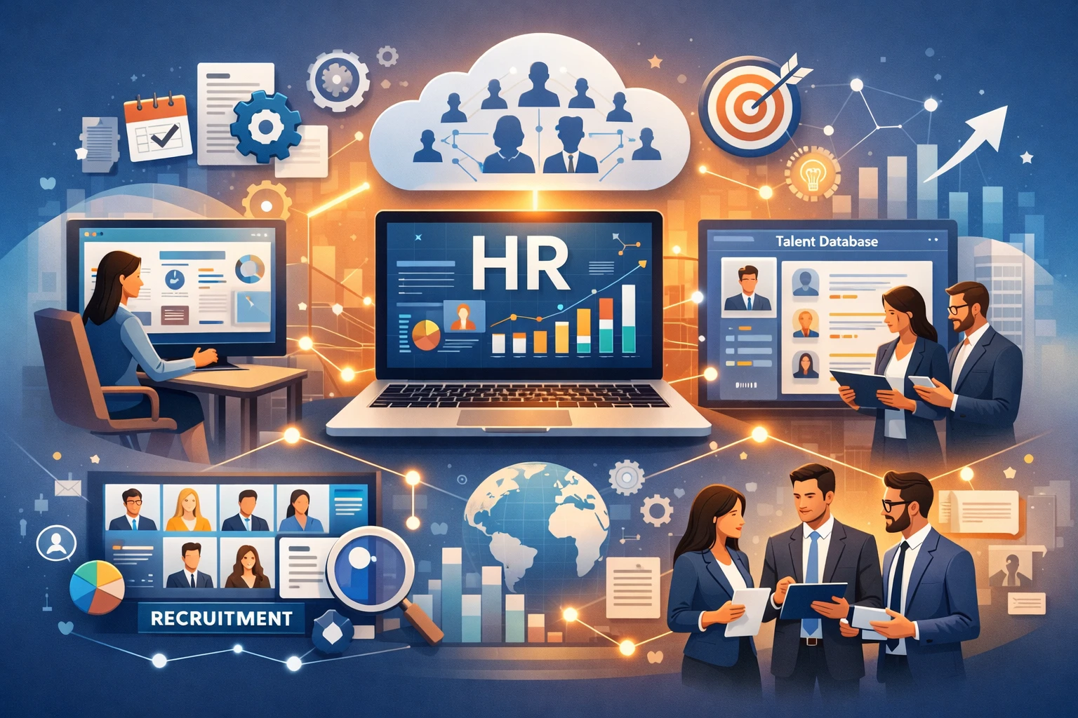 人力资源软件、人力资源云系统与人才库管理系统在现代企业中的战略价值